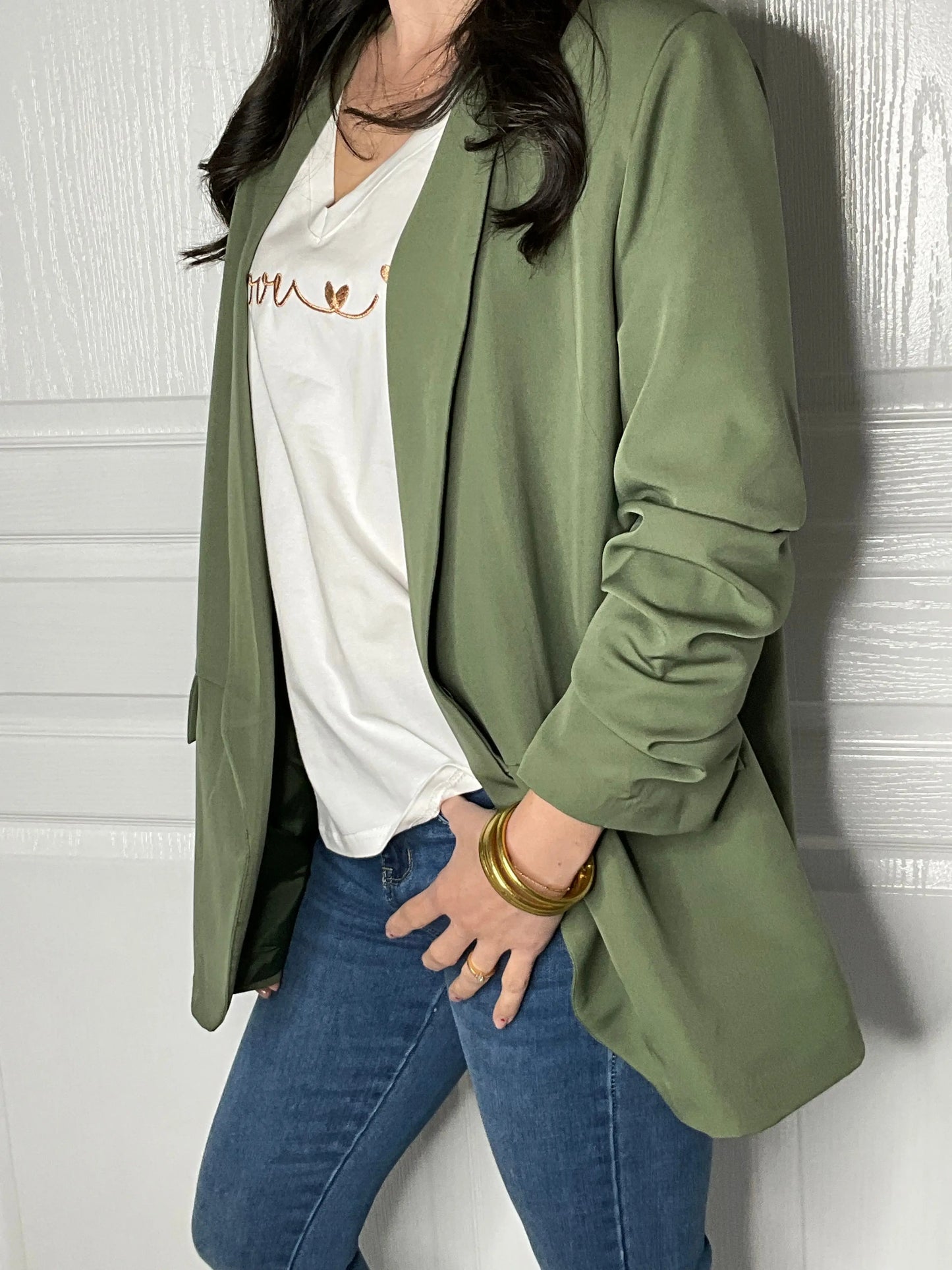 Blazer PAOLA Kaki Marguerite