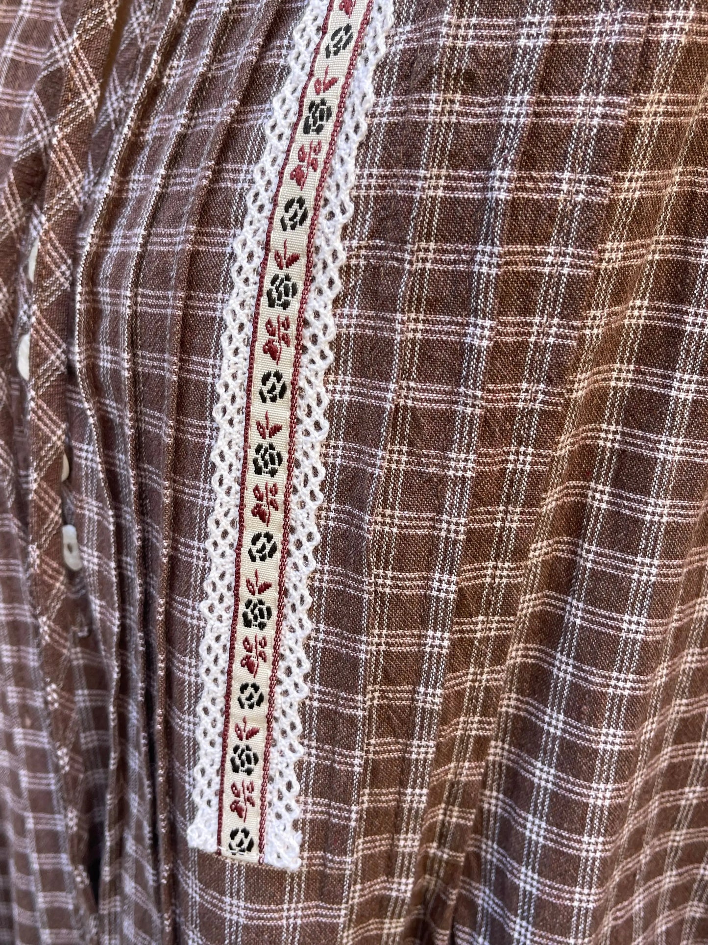 Blouse OLSONNE - Chocolat Marguerite