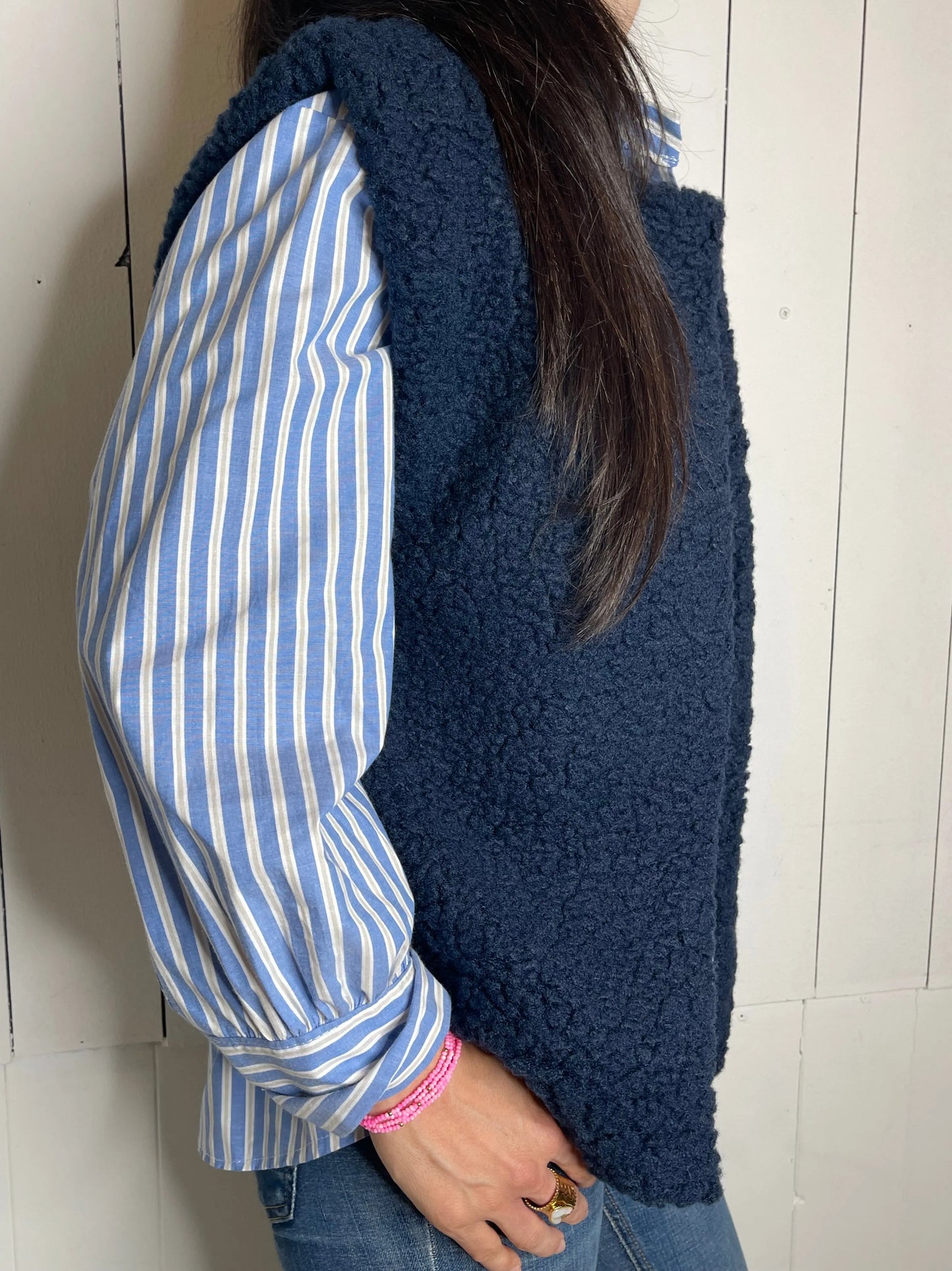 Giliet MOUMOUTE - Bleu marine Marguerite