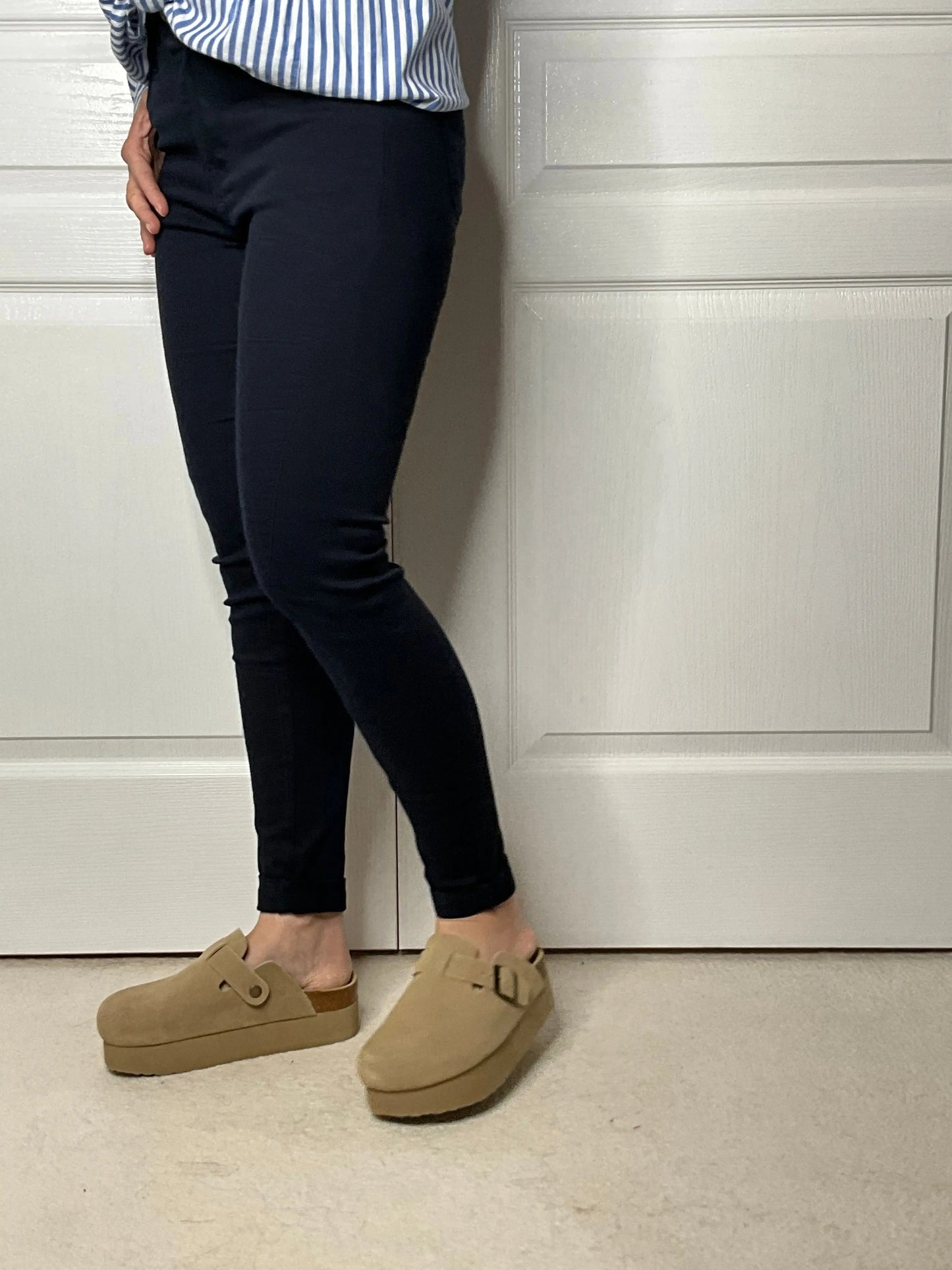 Pantalon LAURA Bleu marine Marguerite