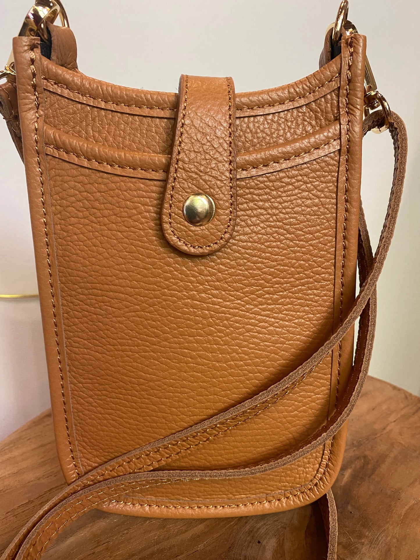 Pochette LUCY - Camel Marguerite