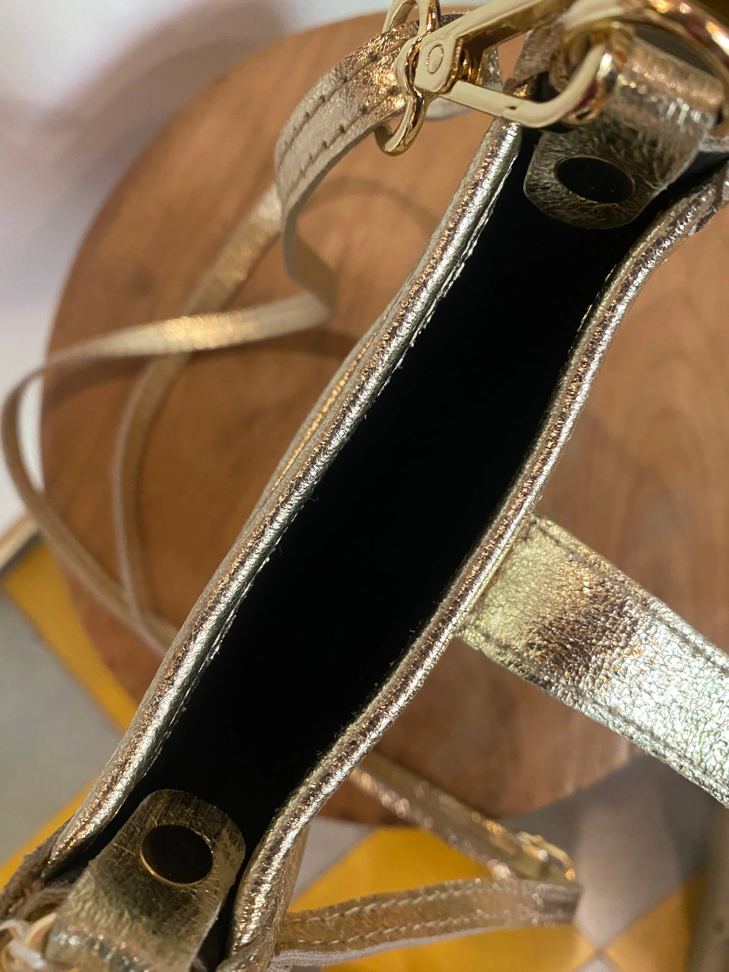 Pochette LUCY - Doré Marguerite