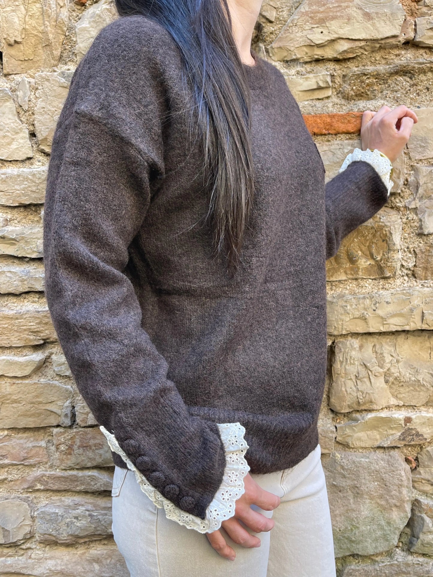 Pull BEAUTY - Chocolat Marguerite
