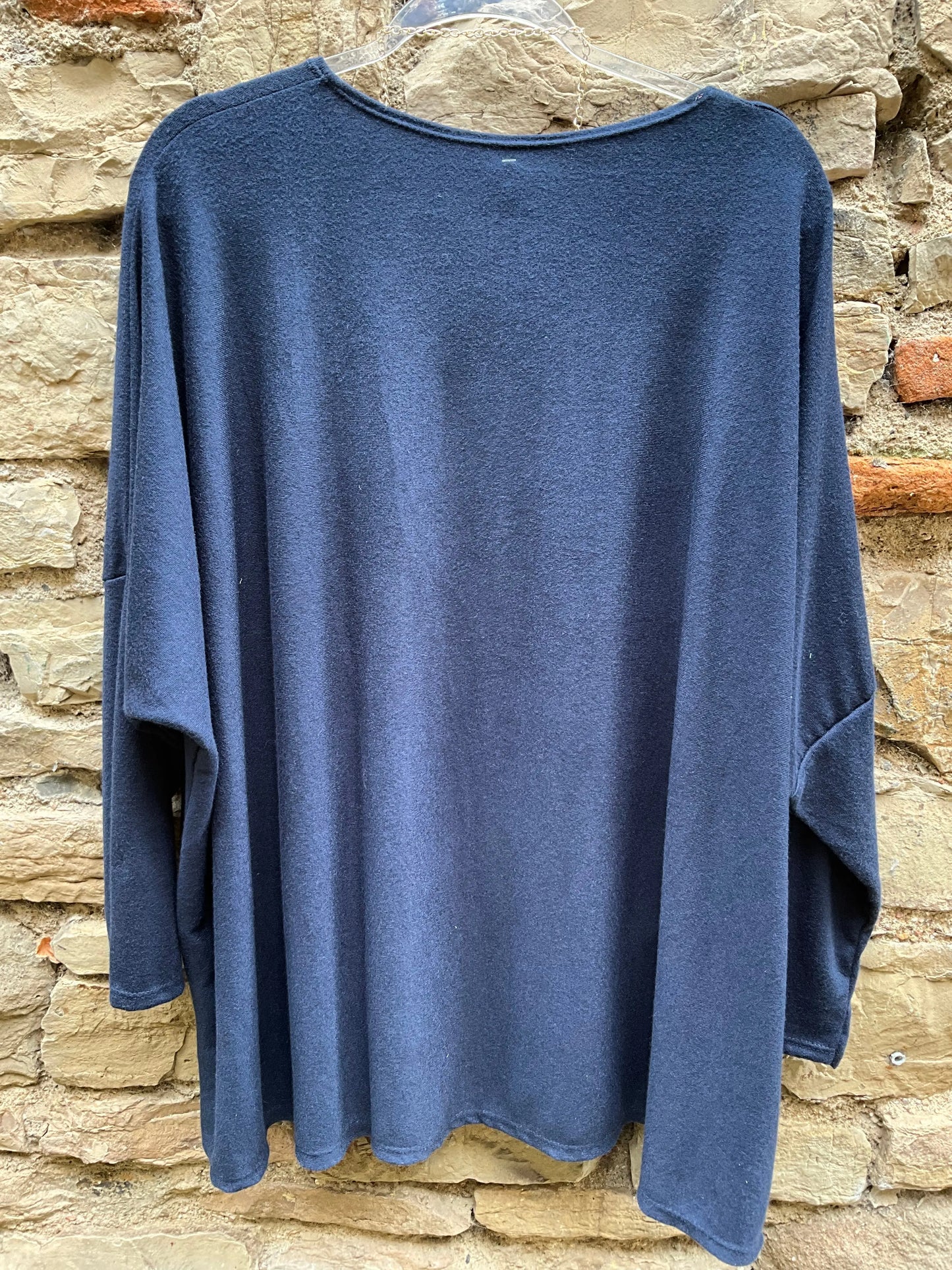 Pull CHARLOTTE - Bleu marine Marguerite