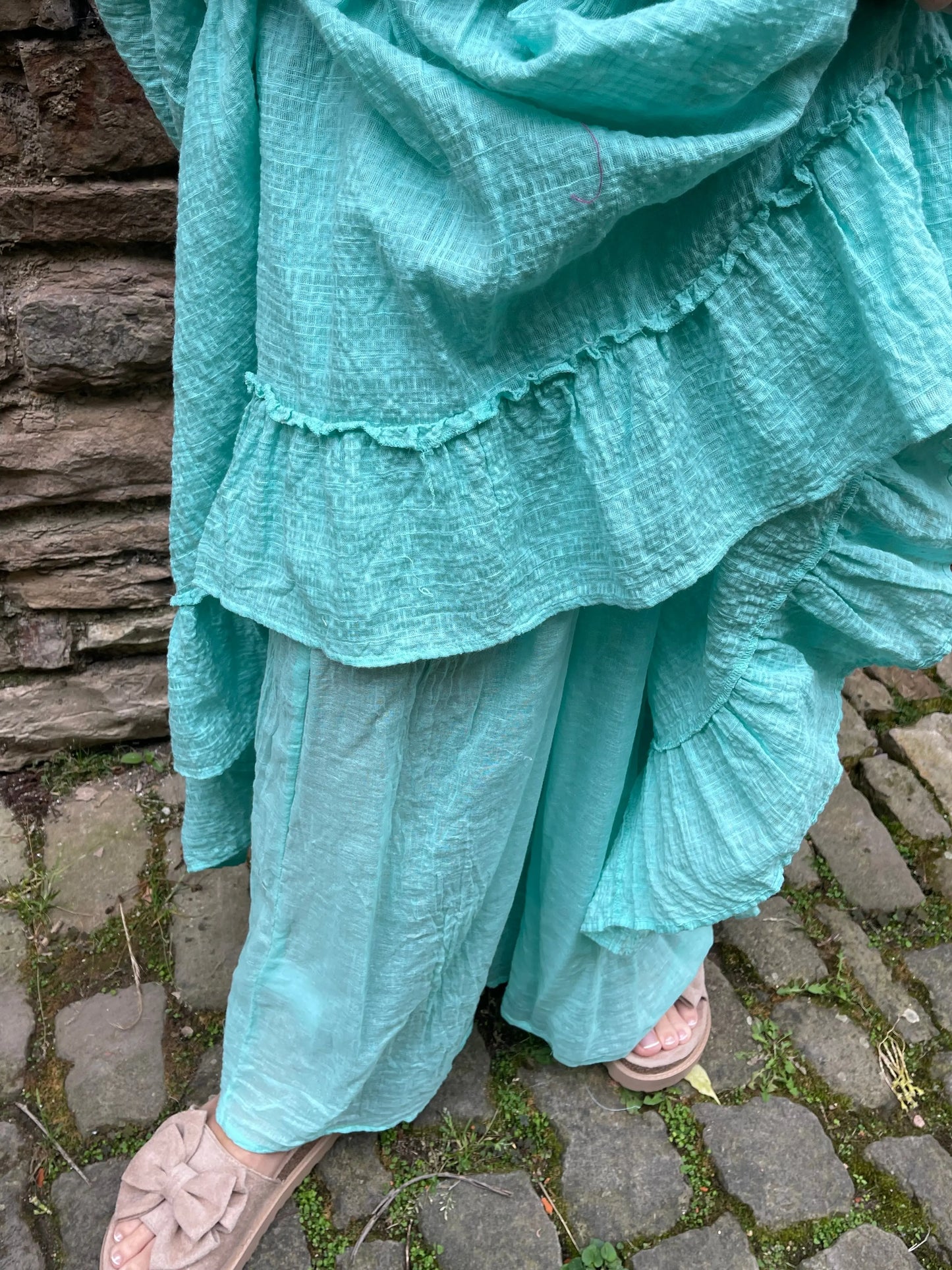 Robe BOHO - Turquoise Marguerite