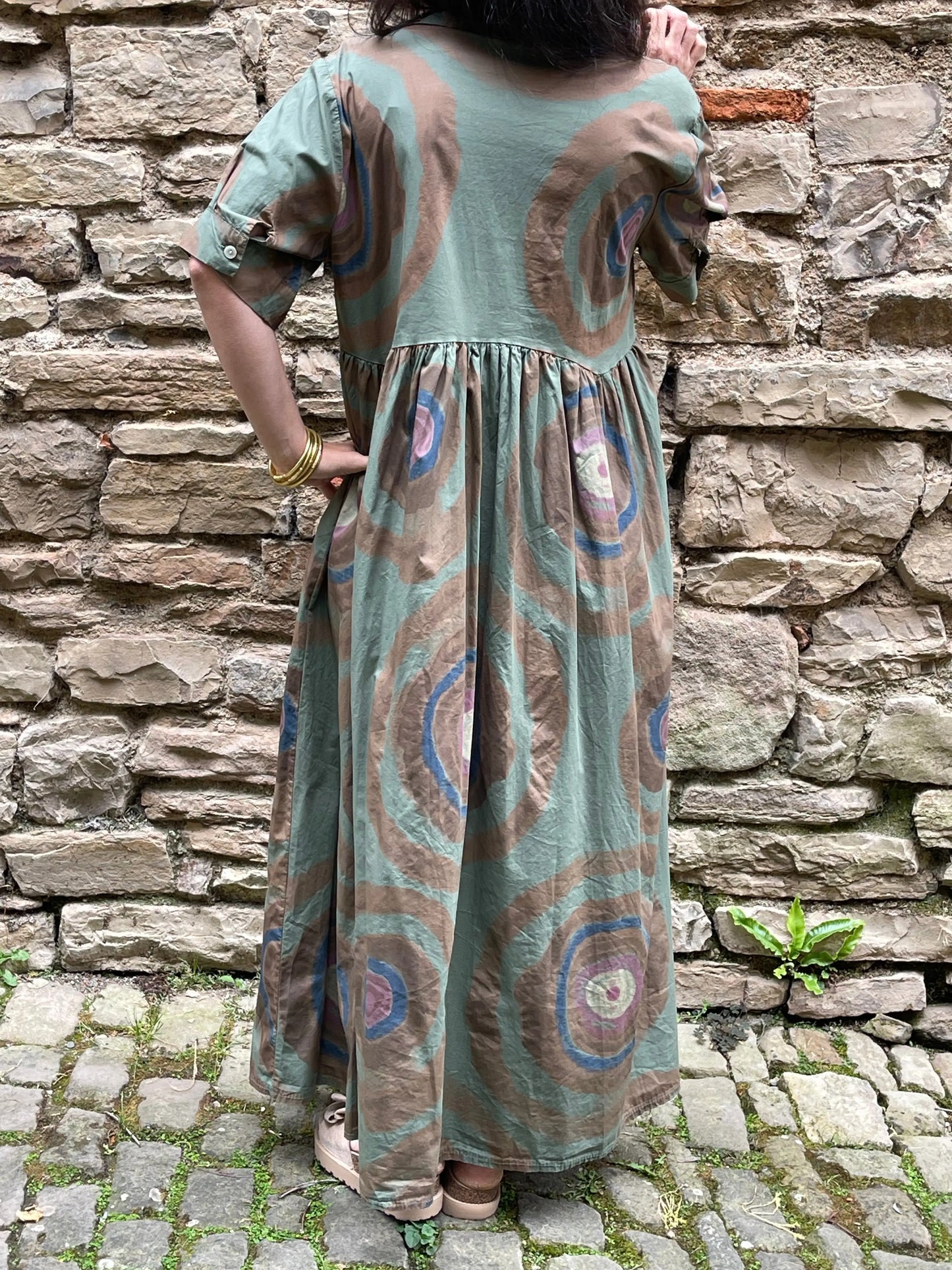 Robe NOA - Kaki Marguerite
