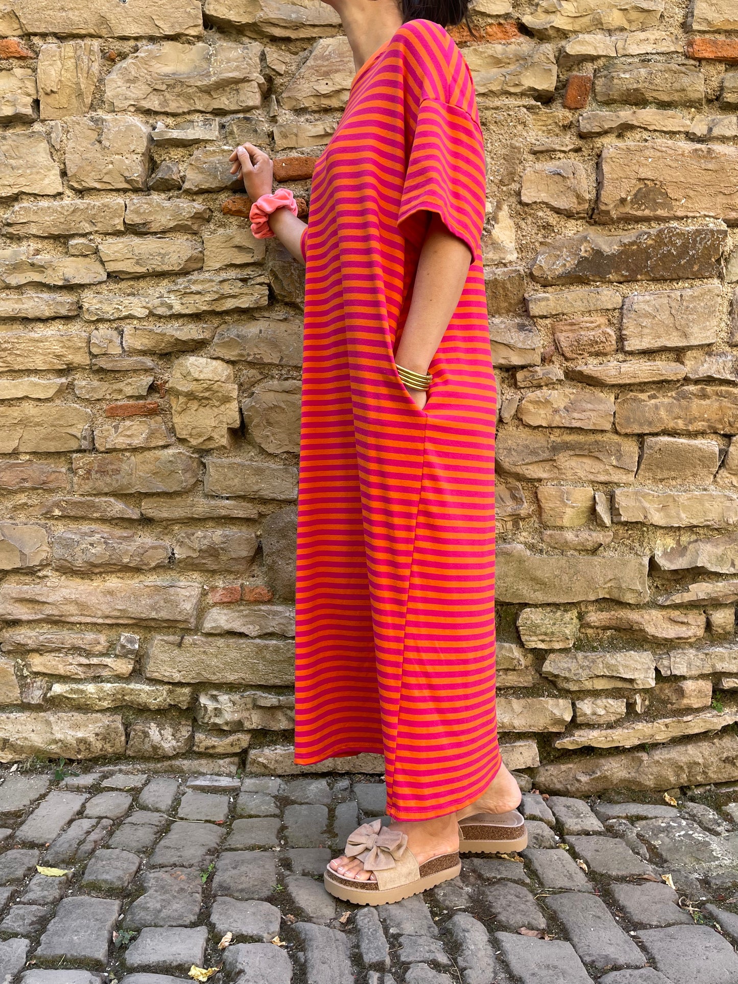 Robe POP - Rayé Marguerite