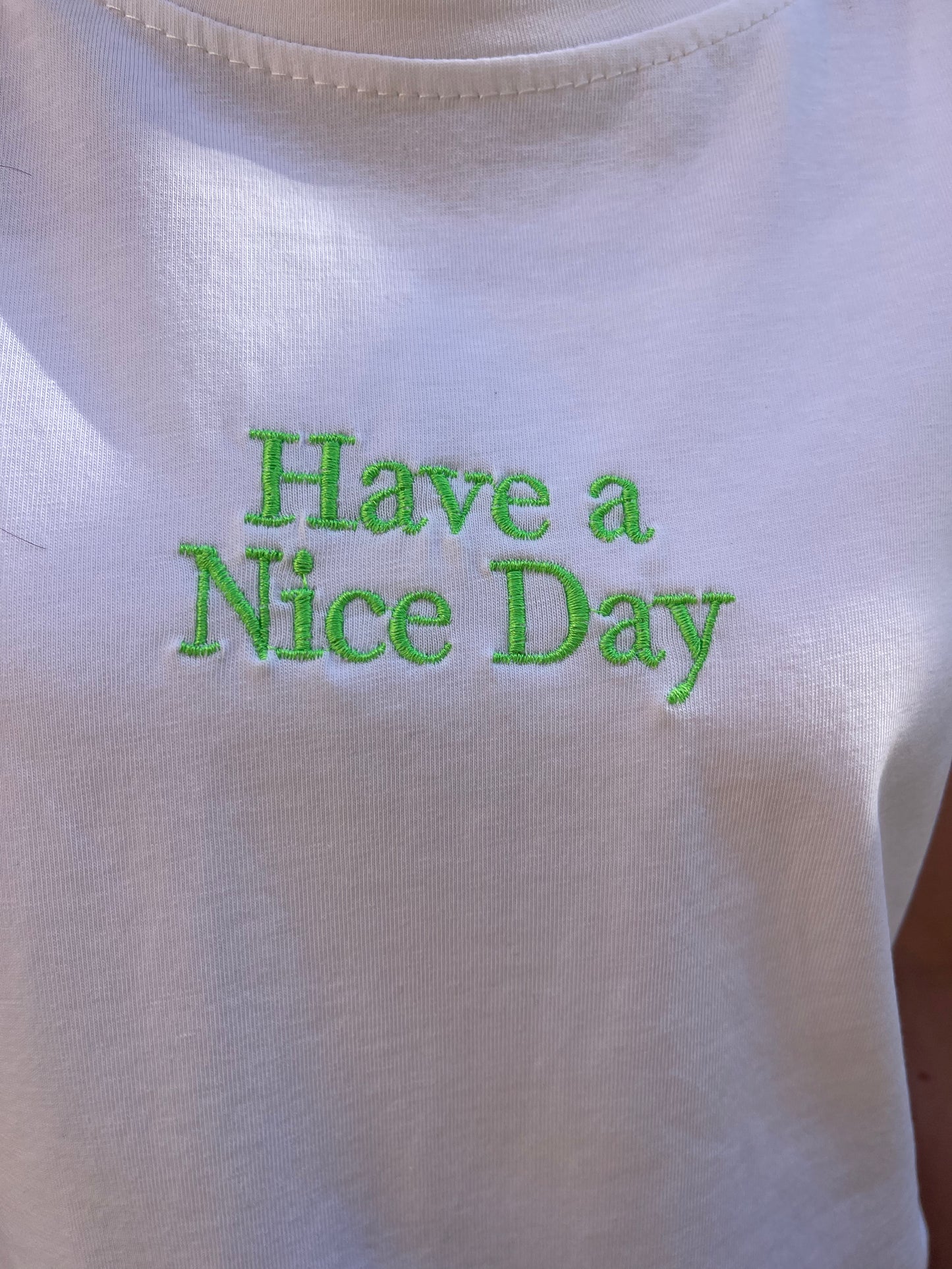 T-shirt NICE - Blanc Marguerite