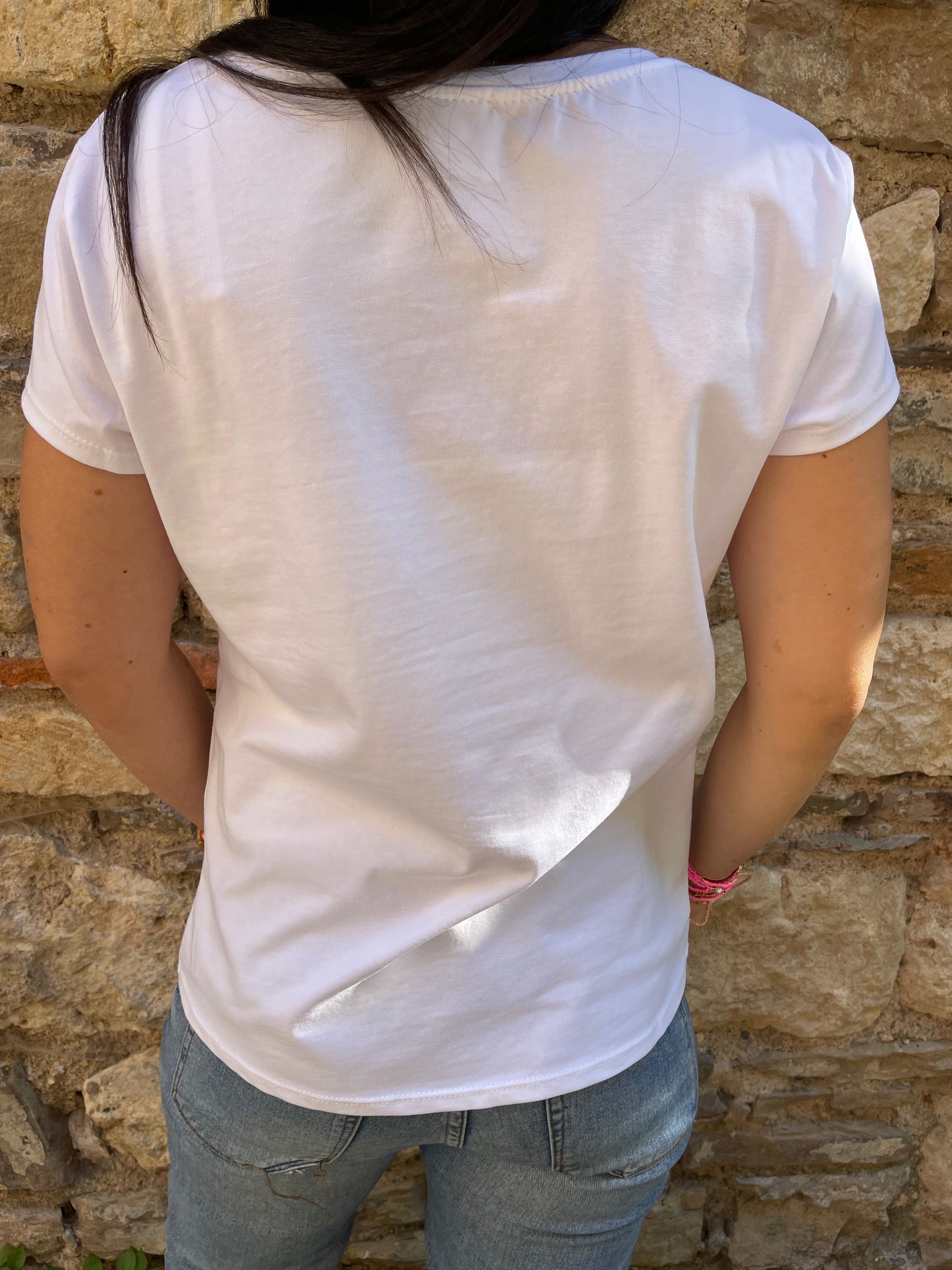 T-shirt NICE - Blanc Marguerite