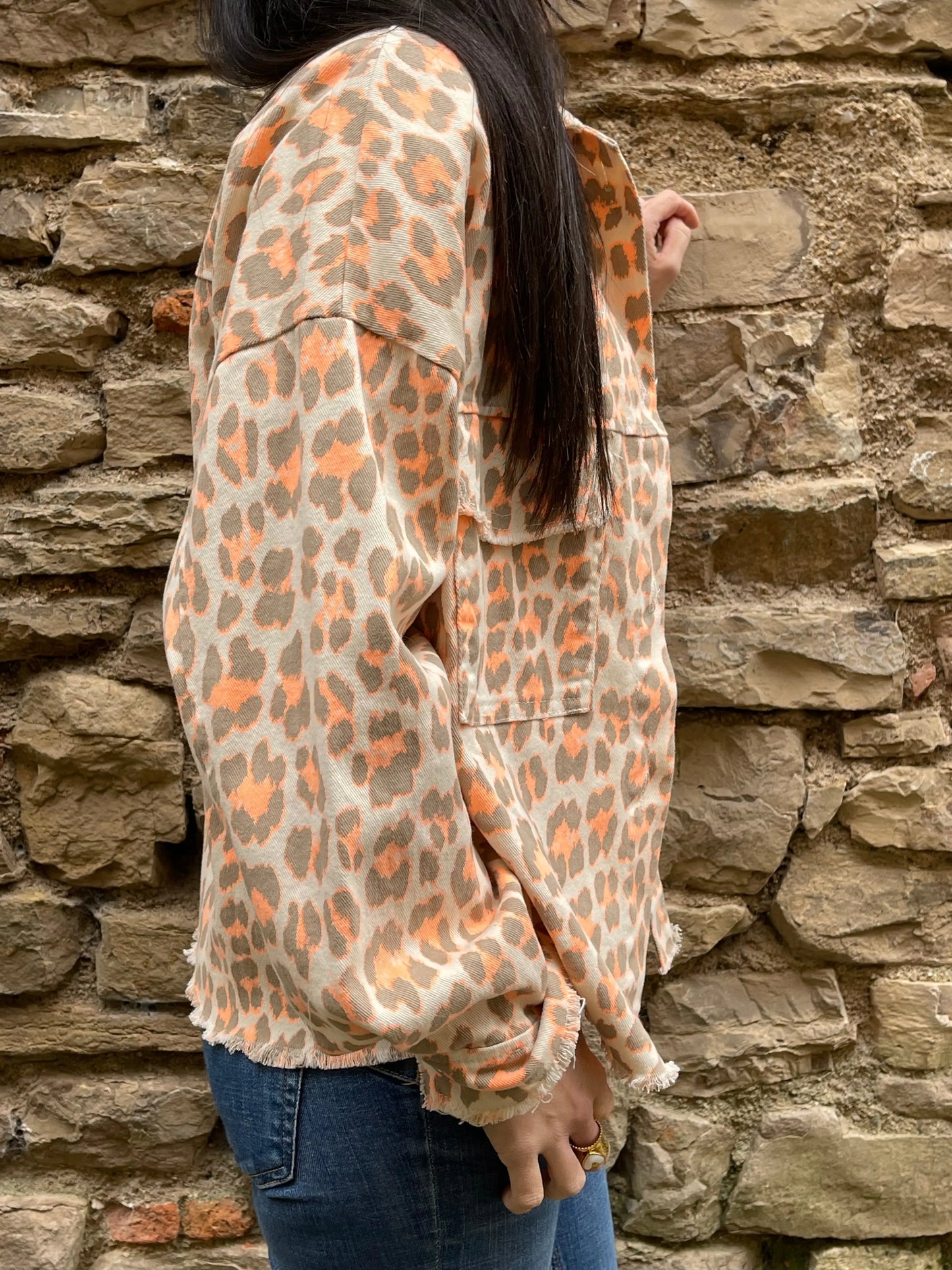 Veste LÉOPARD - Beige Marguerite