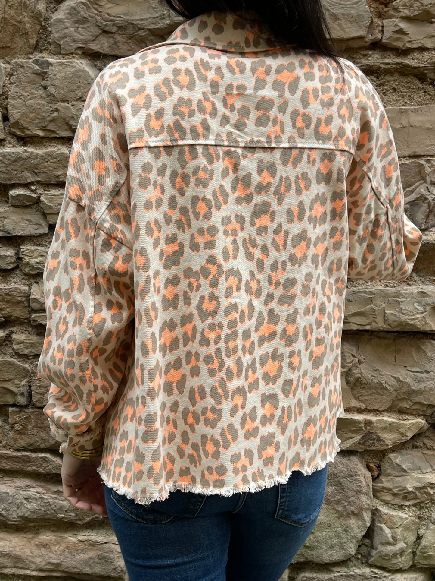 Veste LÉOPARD - Beige Marguerite