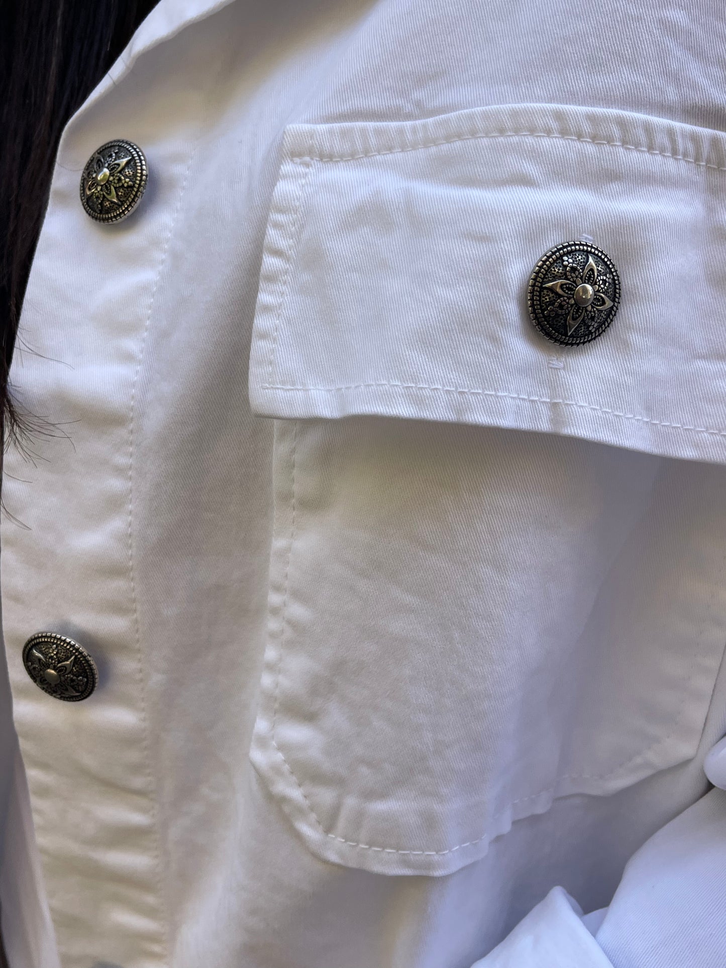 Veste SMILE - Blanche Marguerite