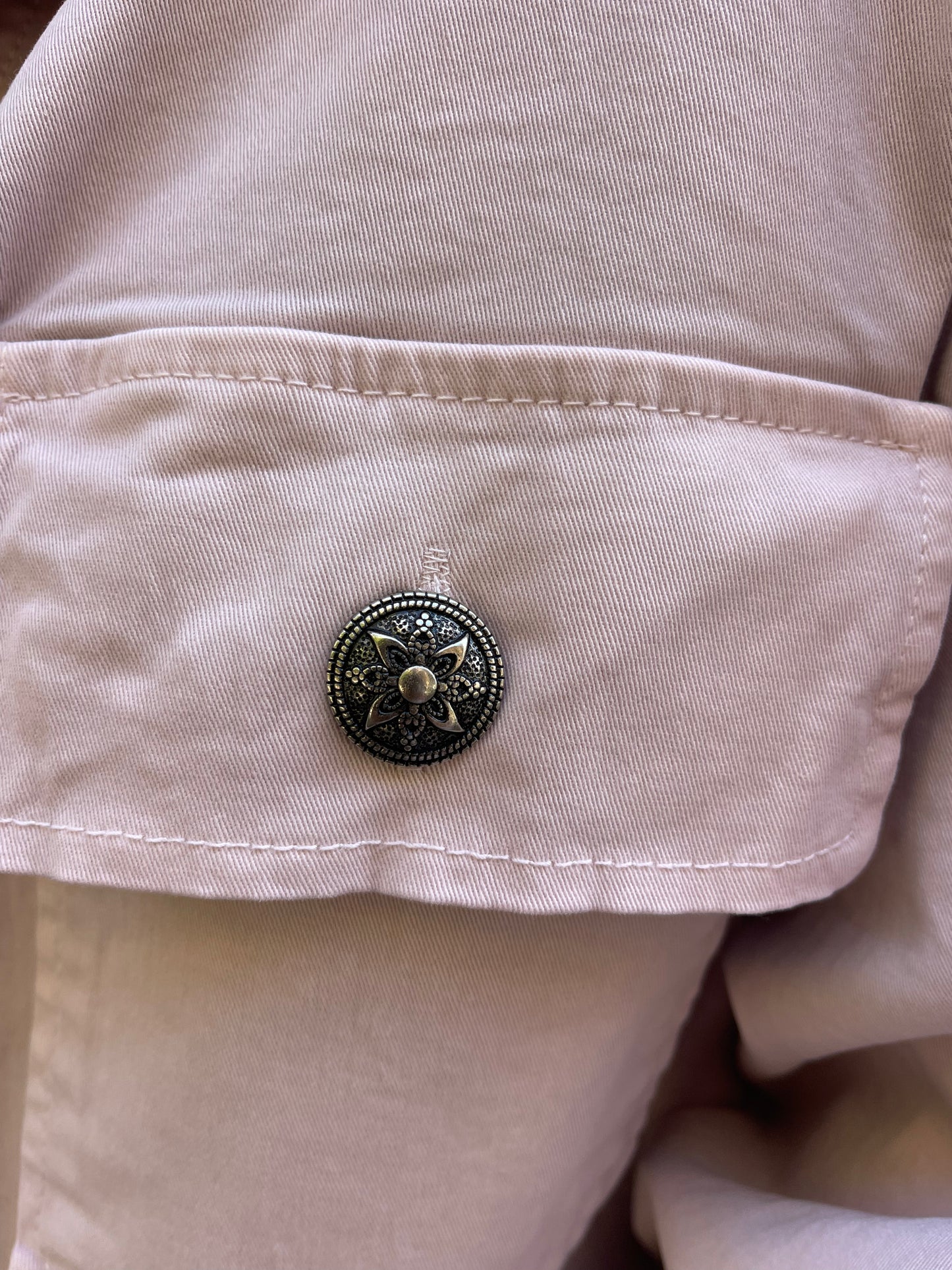 Veste SMILE - Vieux rose Marguerite