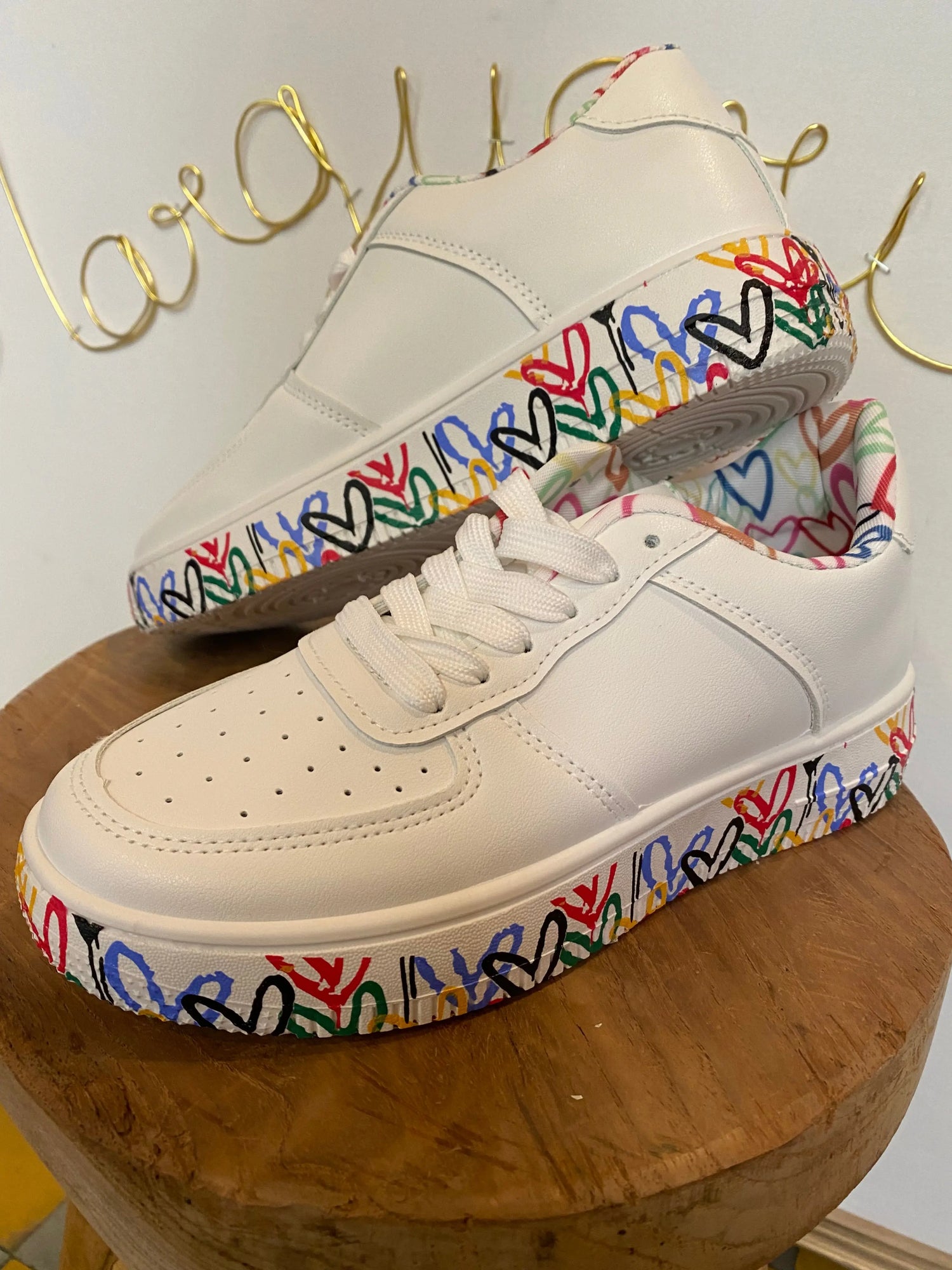 Baskets COEUR Marguerite