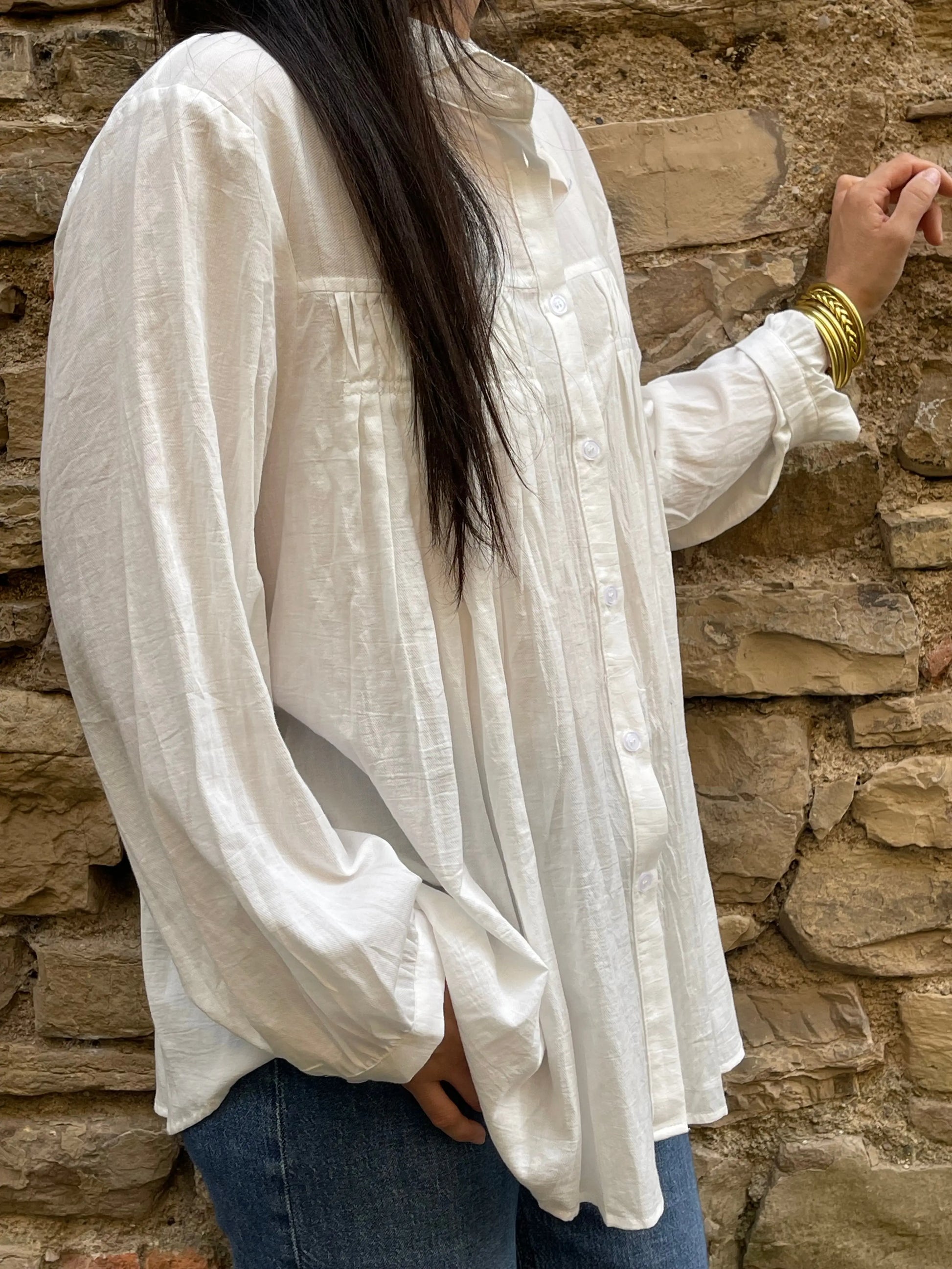 Blouse LOLA - Blanche Marguerite