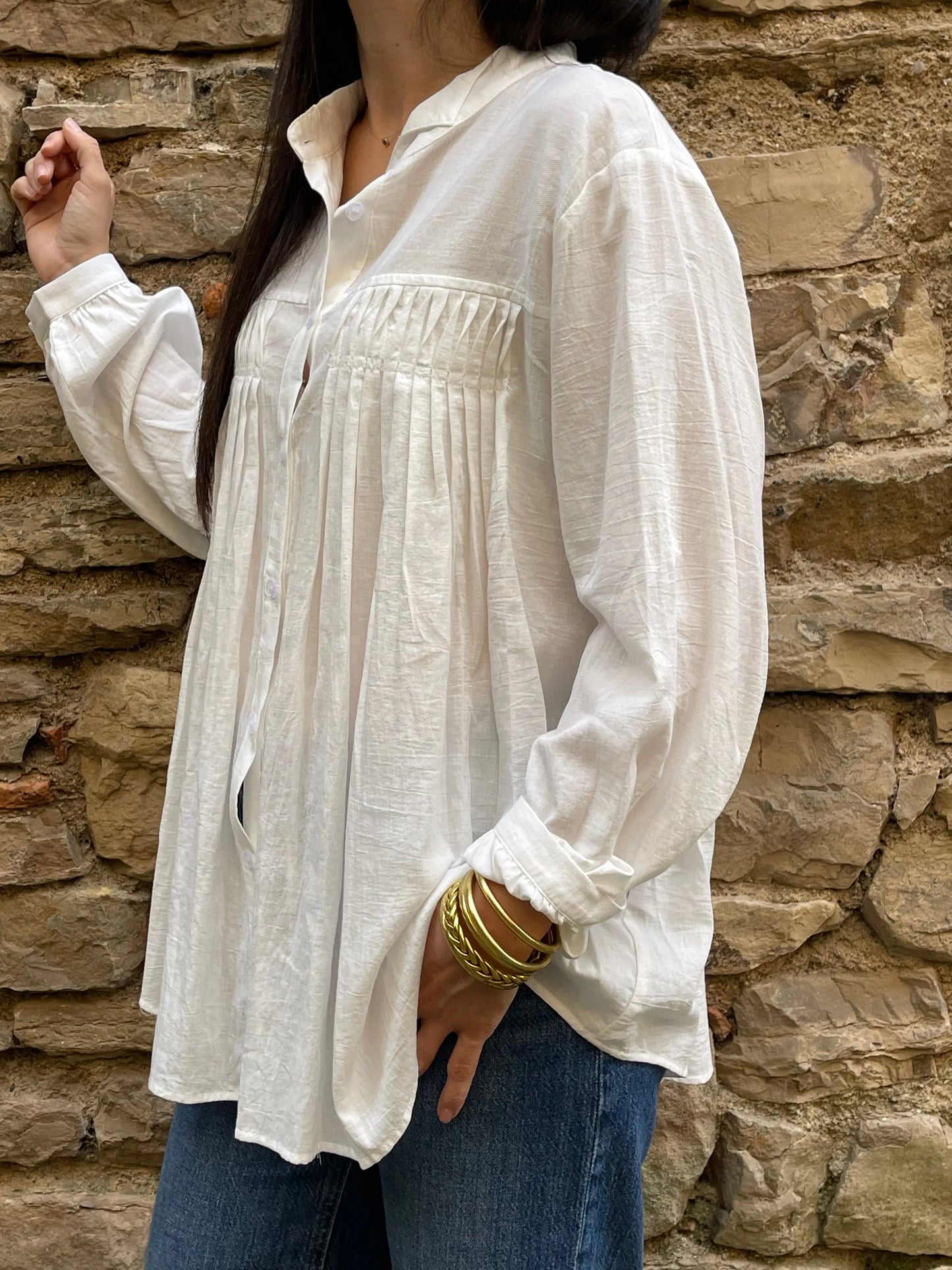 Blouse LOLA - Blanche Marguerite