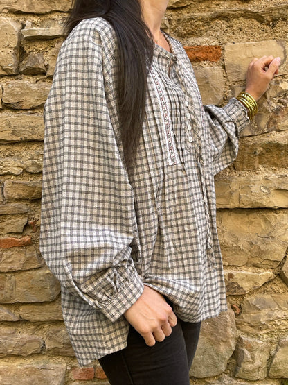 Blouse OLSONNE - Blanche cassé Marguerite