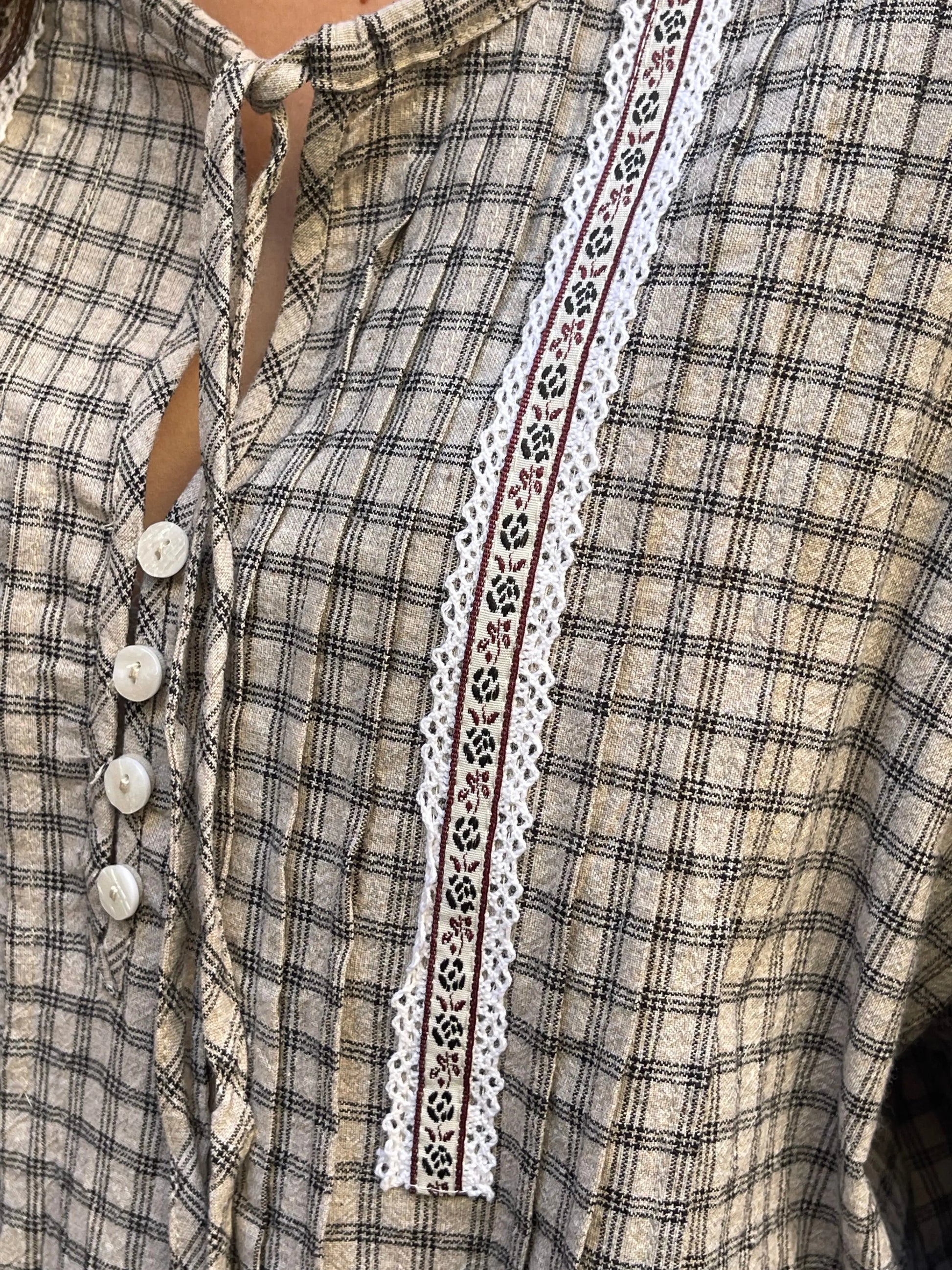 Blouse OLSONNE - Blanche cassé Marguerite