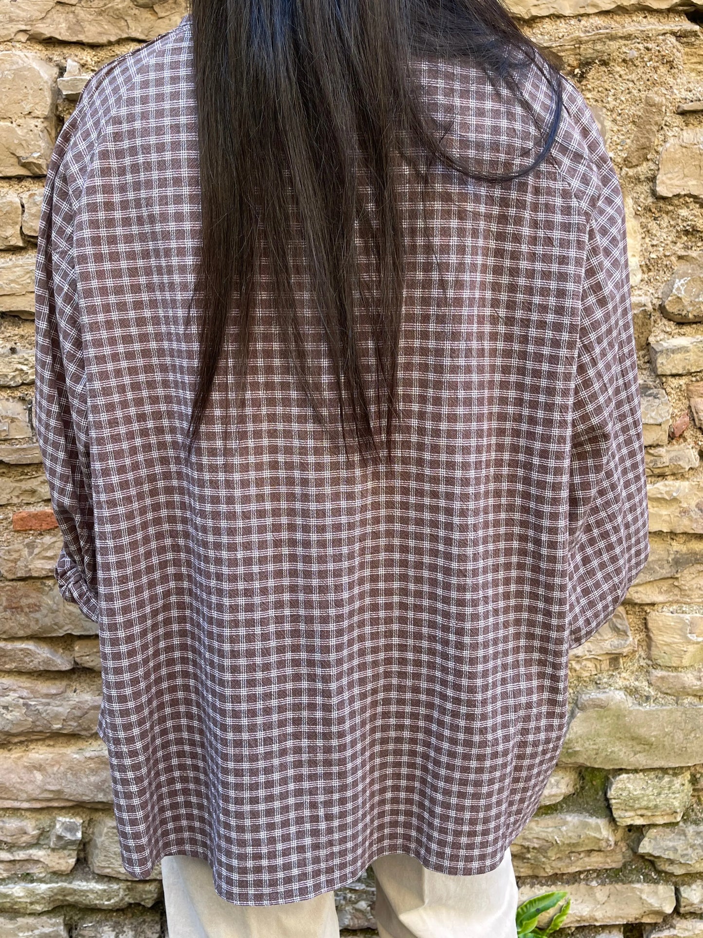 Blouse OLSONNE - Chocolat Marguerite