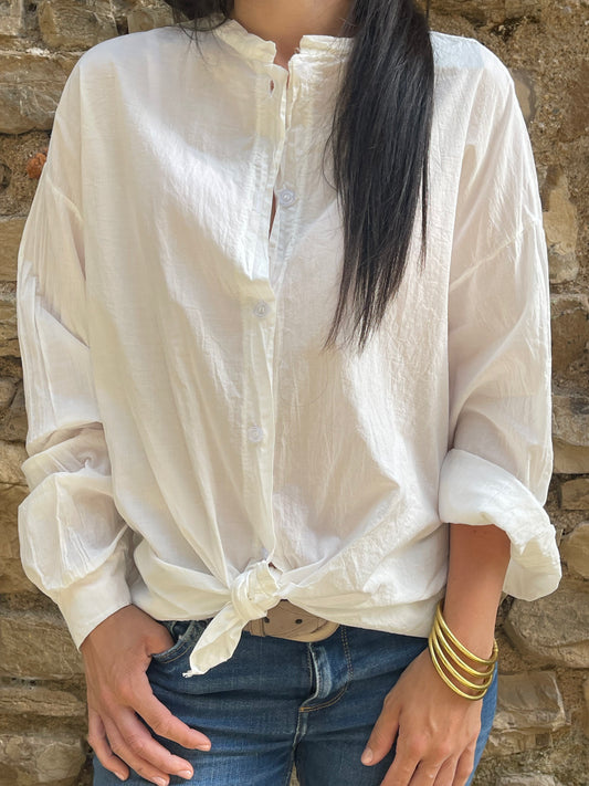 Chemise CAMILLE - Blanche Marguerite