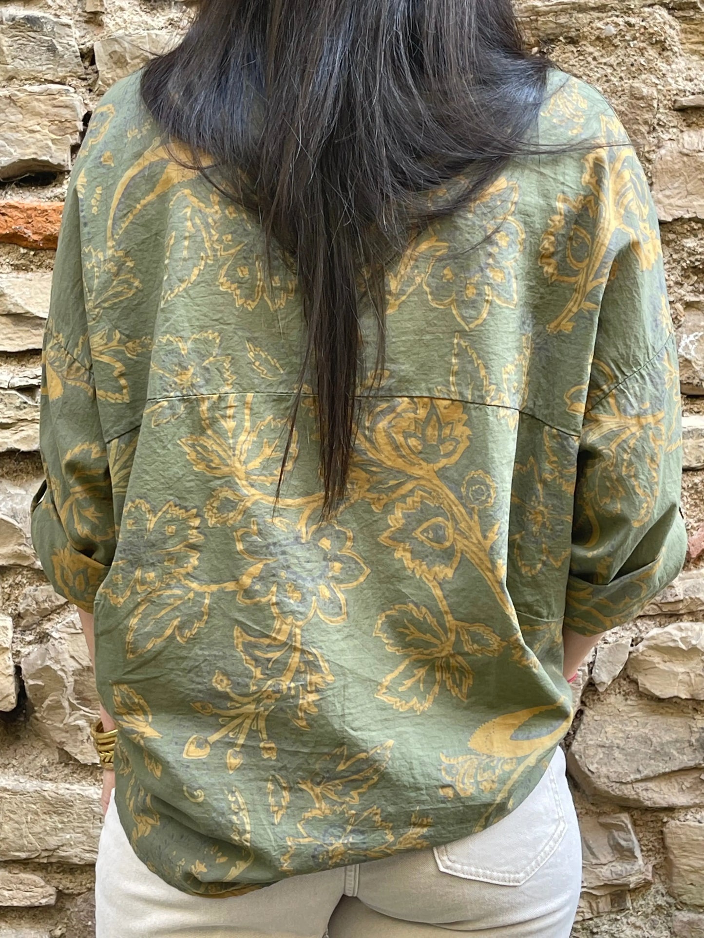 Chemise CLODY - Kaki Marguerite