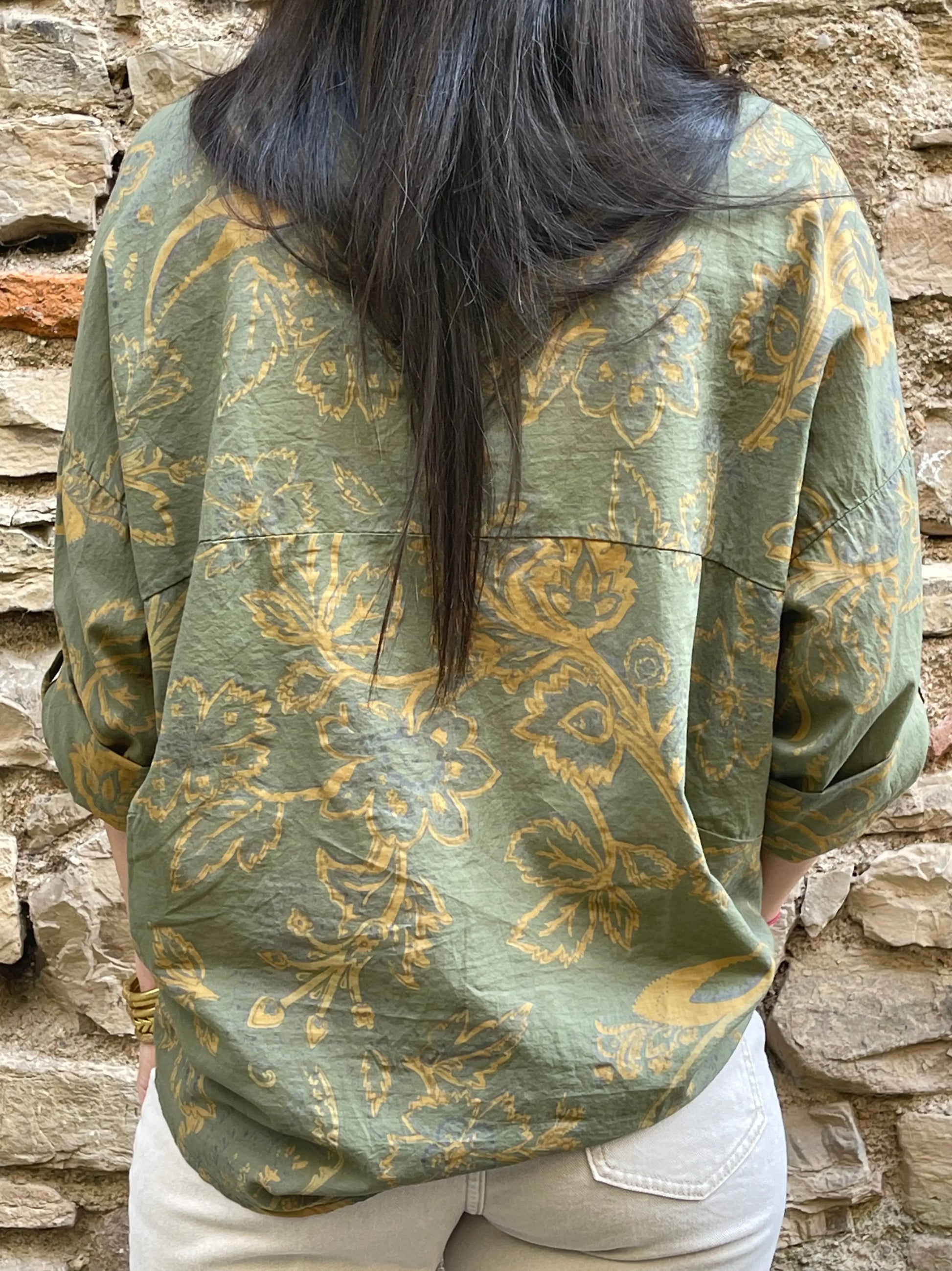 Chemise CLODY - Kaki Marguerite