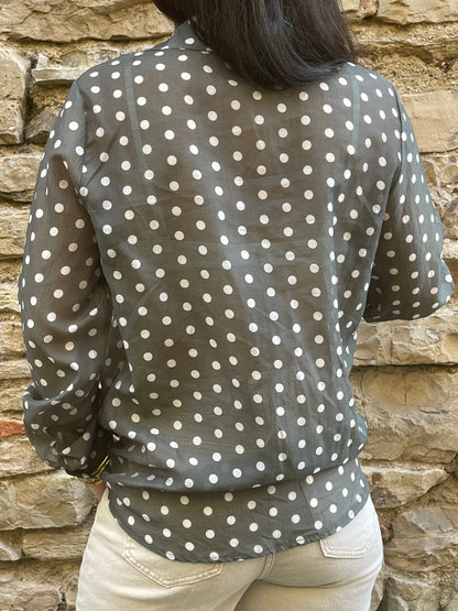 Chemise POIS - Kaki Marguerite