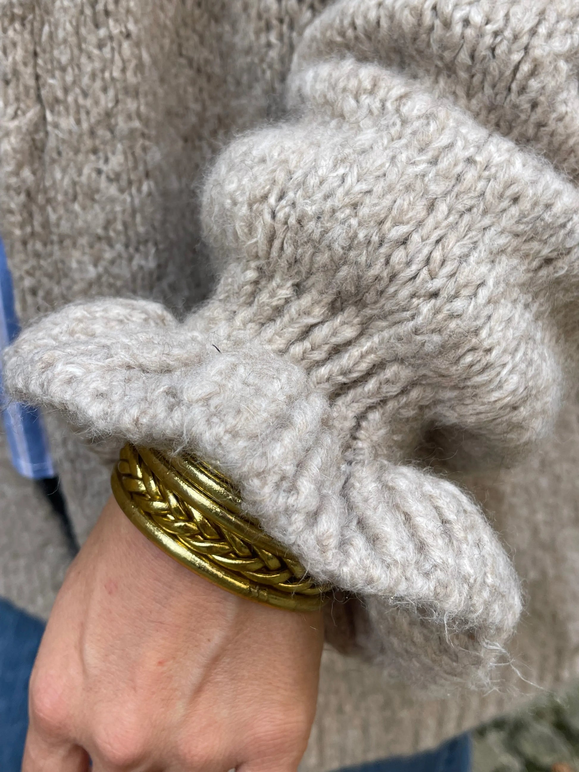 Gilet TOUDOU - Beige Marguerite