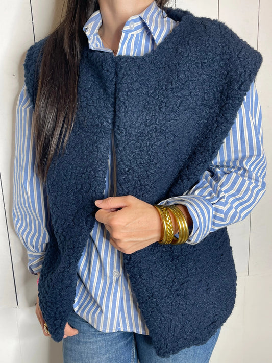 Giliet MOUMOUTE - Bleu marine Marguerite