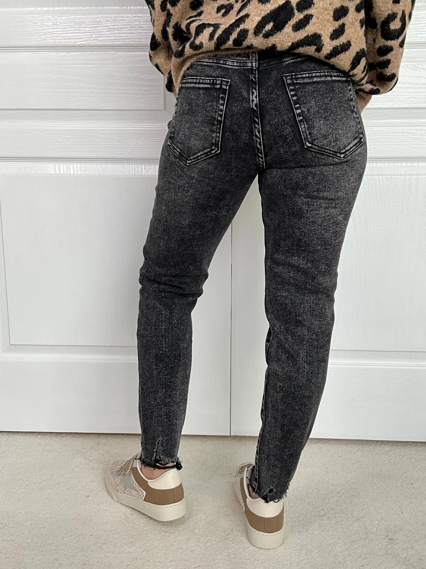 Jeans GEORGE - Gris Marguerite