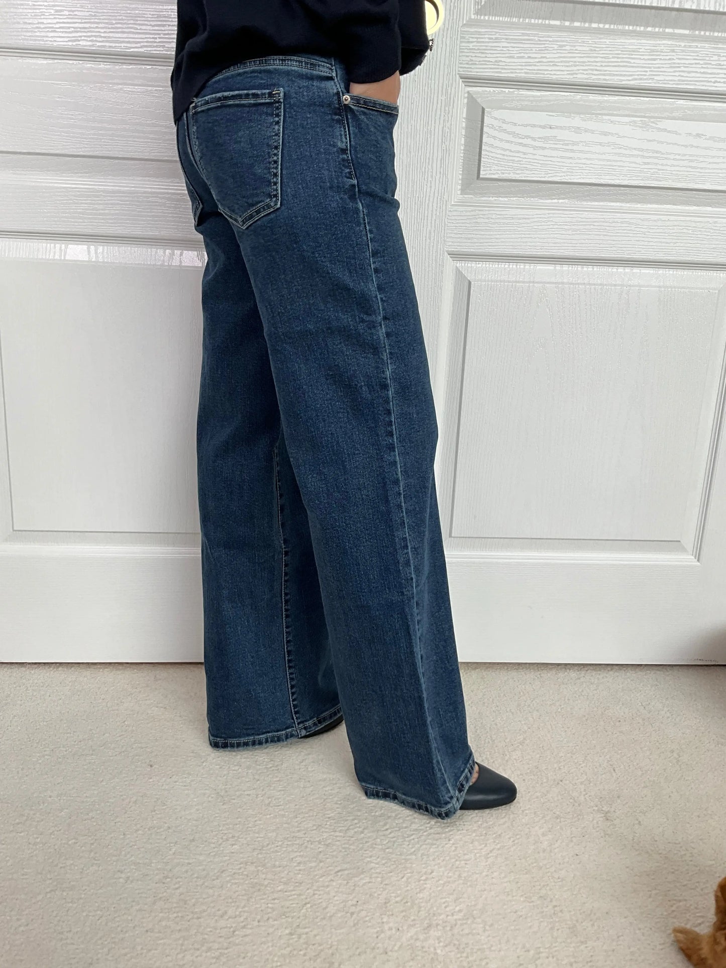 Jeans LAULIA - Bleu Marguerite