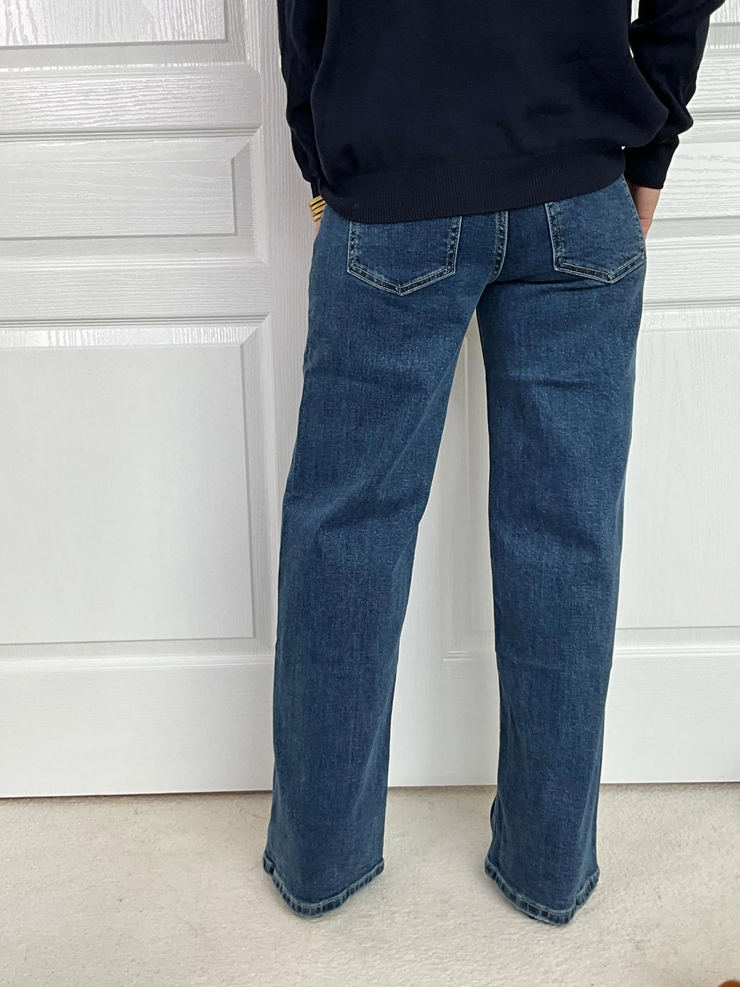 Jeans LAULIA - Bleu Marguerite