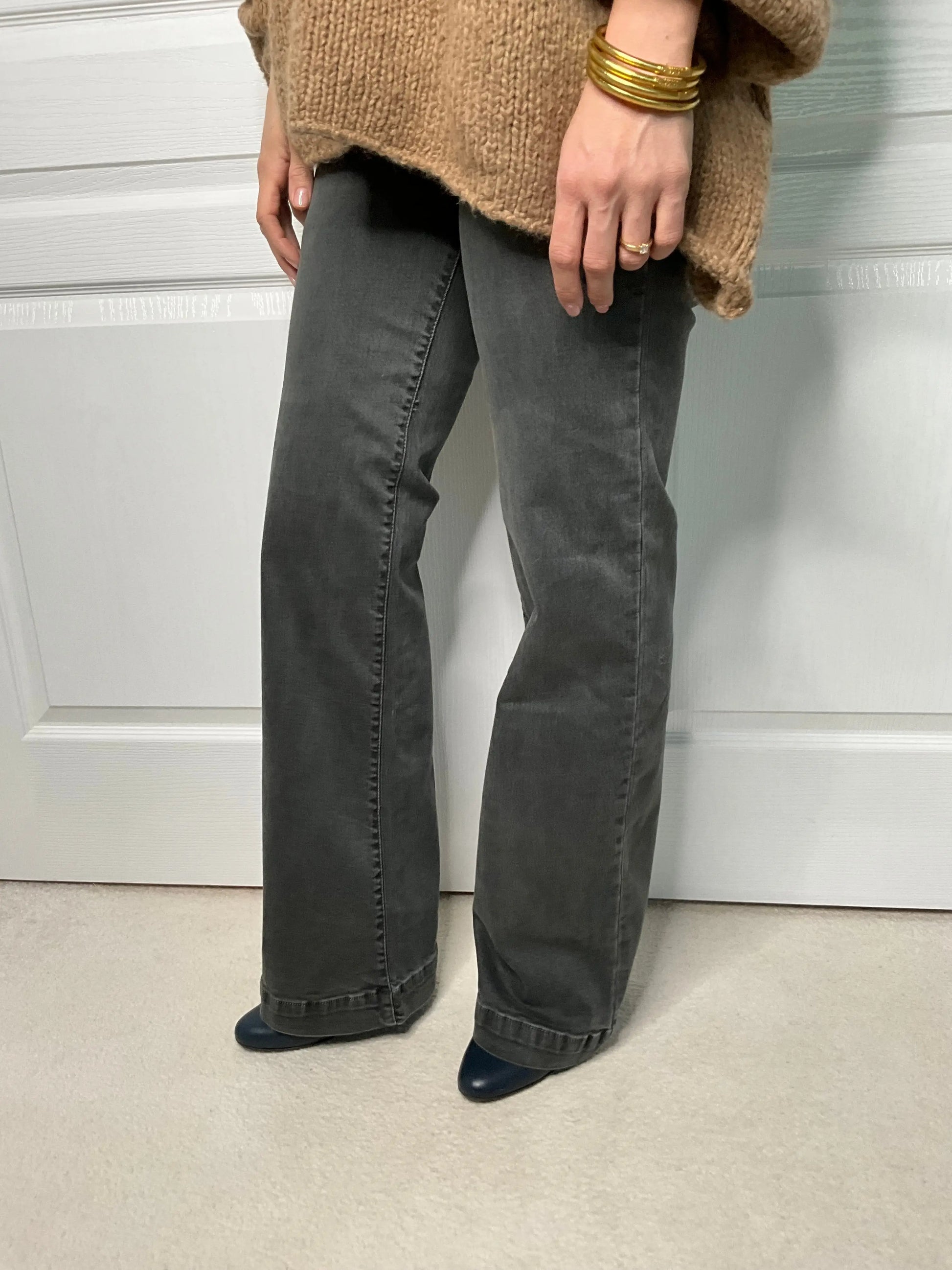 Jeans MARCUS - Gris vert Marguerite