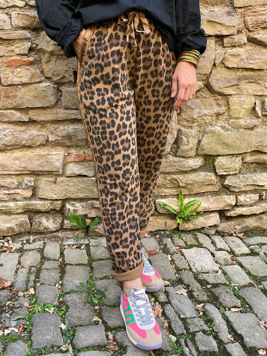 Jogg LÉOPARD - Camel Marguerite