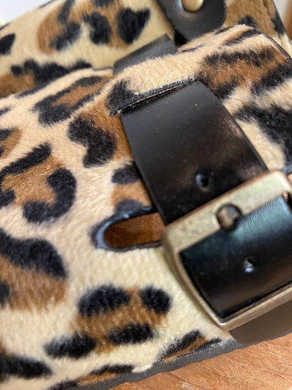 Mules LÉOPARD Marguerite