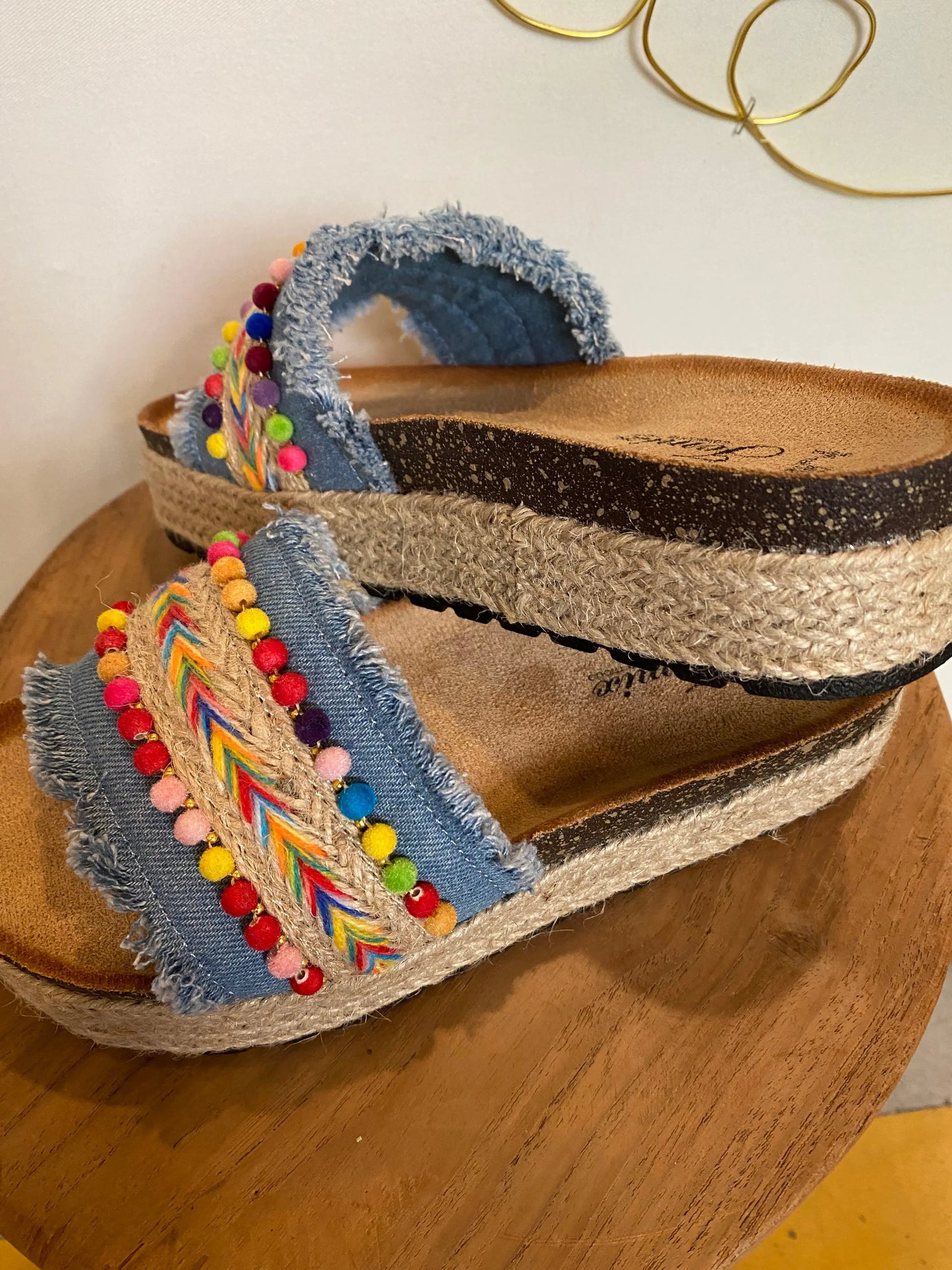 Mules POMPOM Marguerite