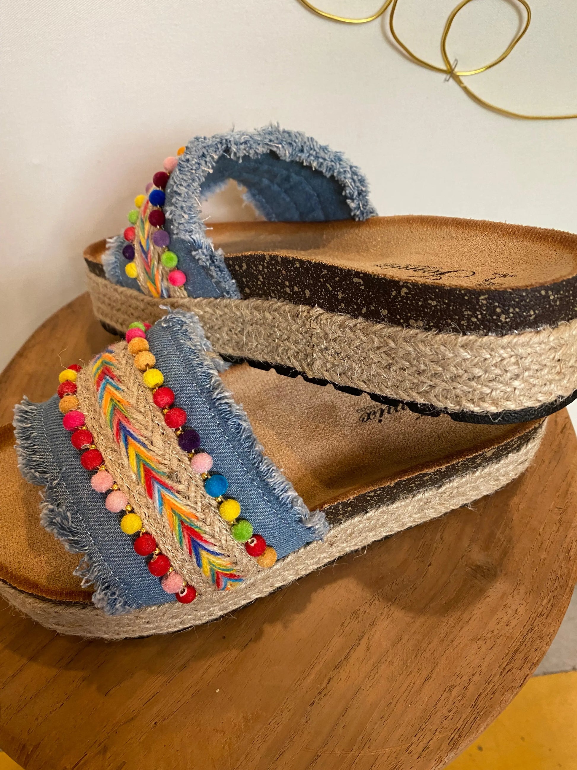 Mules POMPOM Marguerite