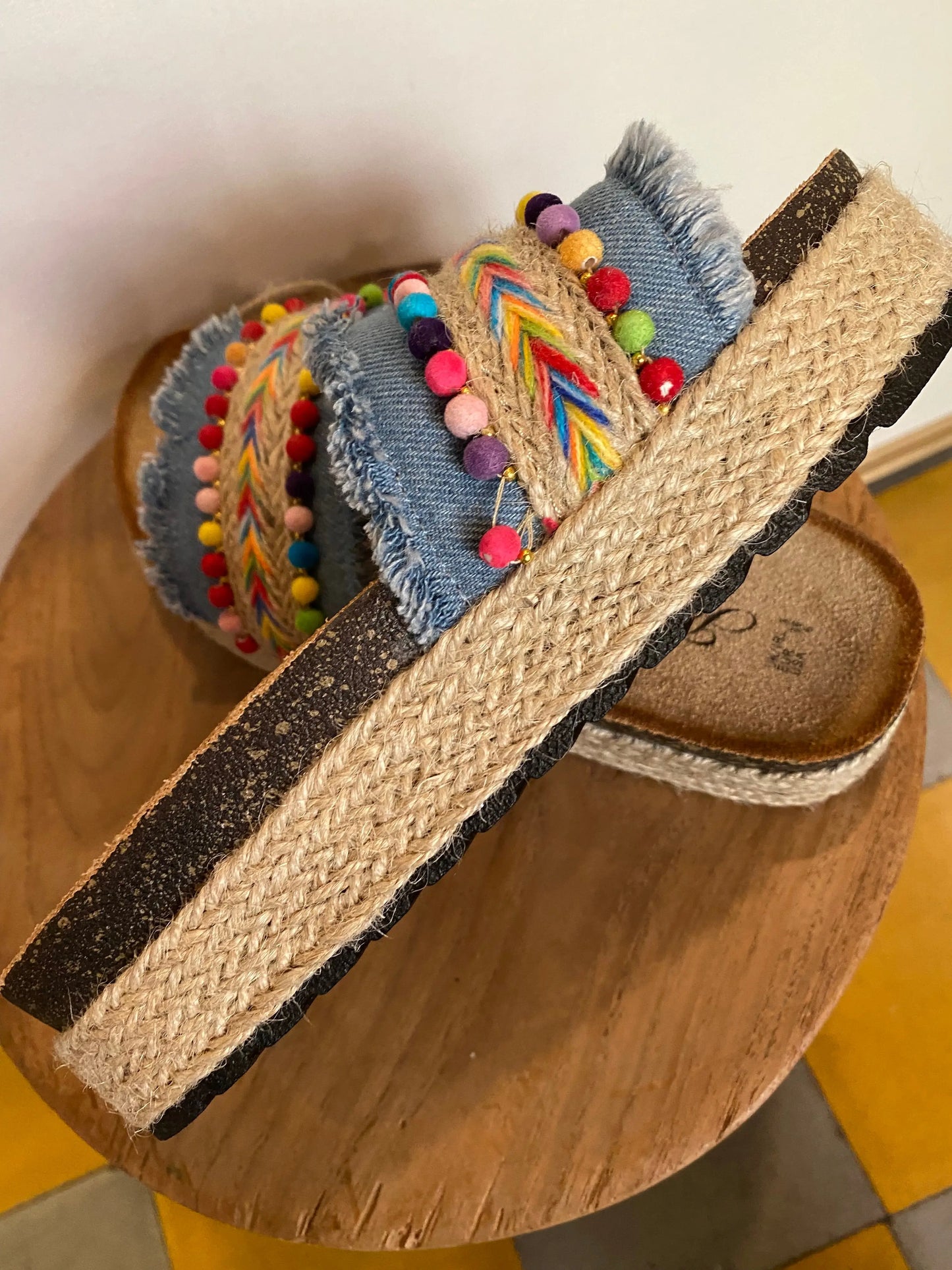 Mules POMPOM Marguerite