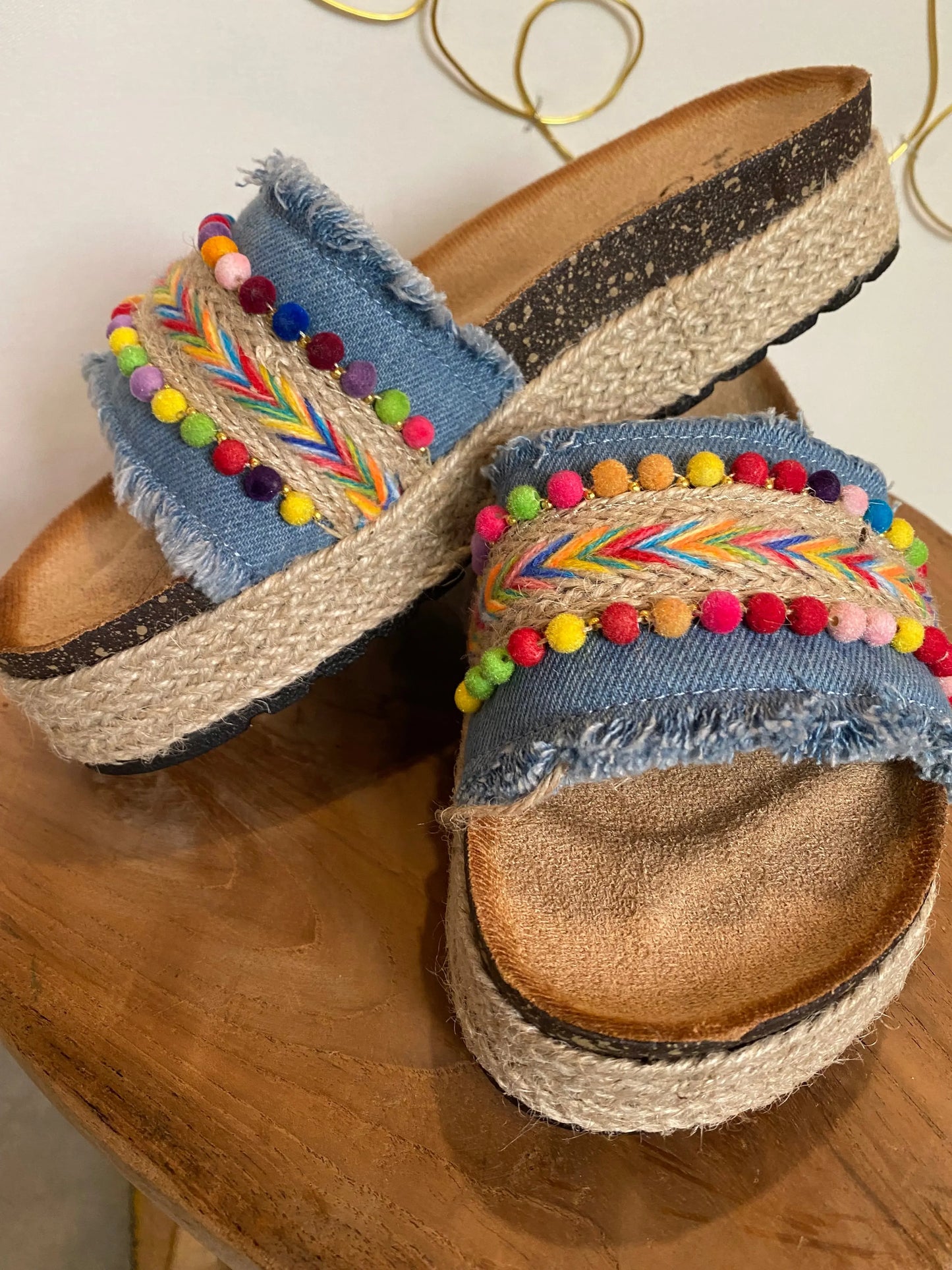 Mules POMPOM Marguerite