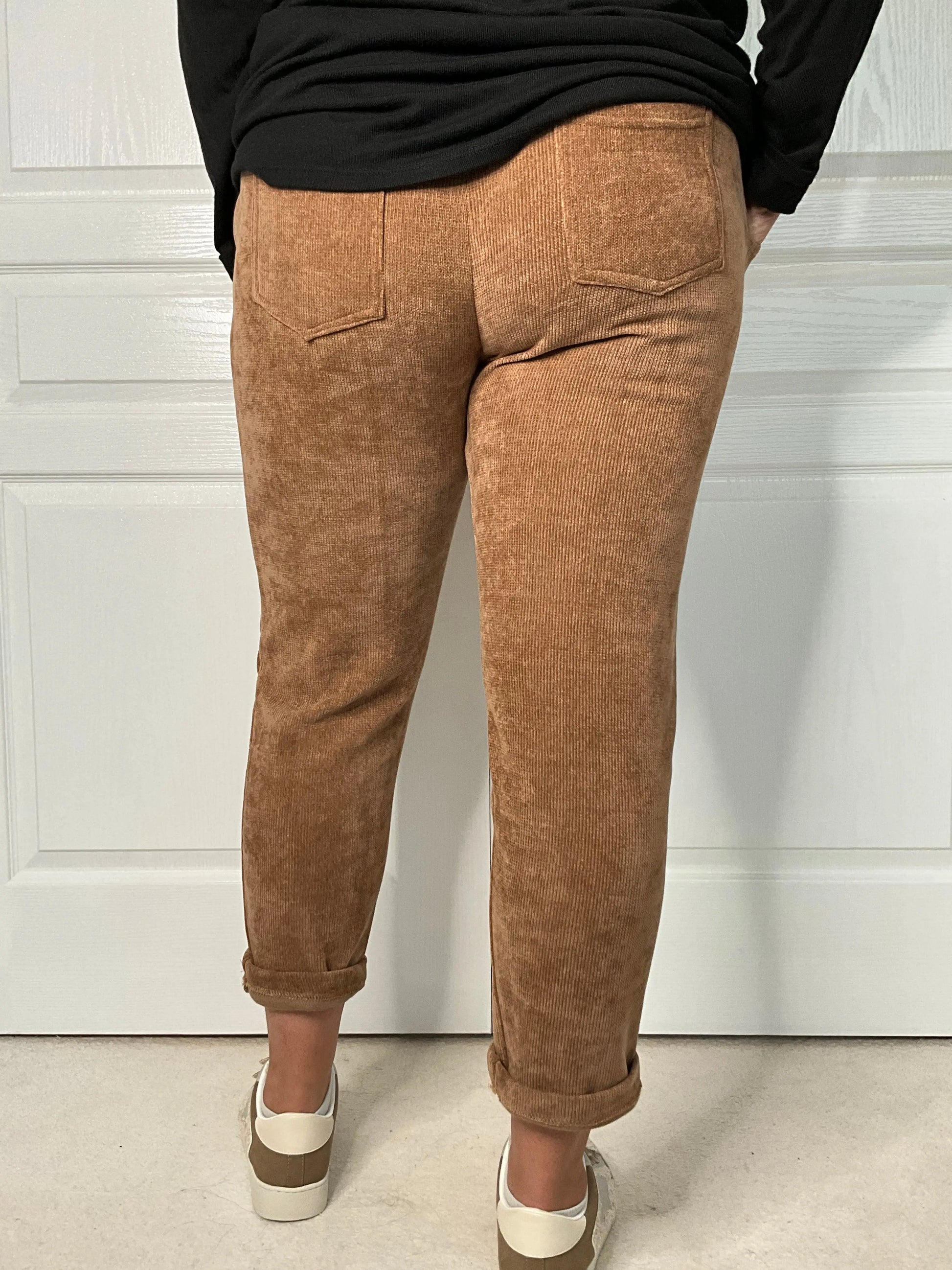 Pantalon COSY - Camel Marguerite