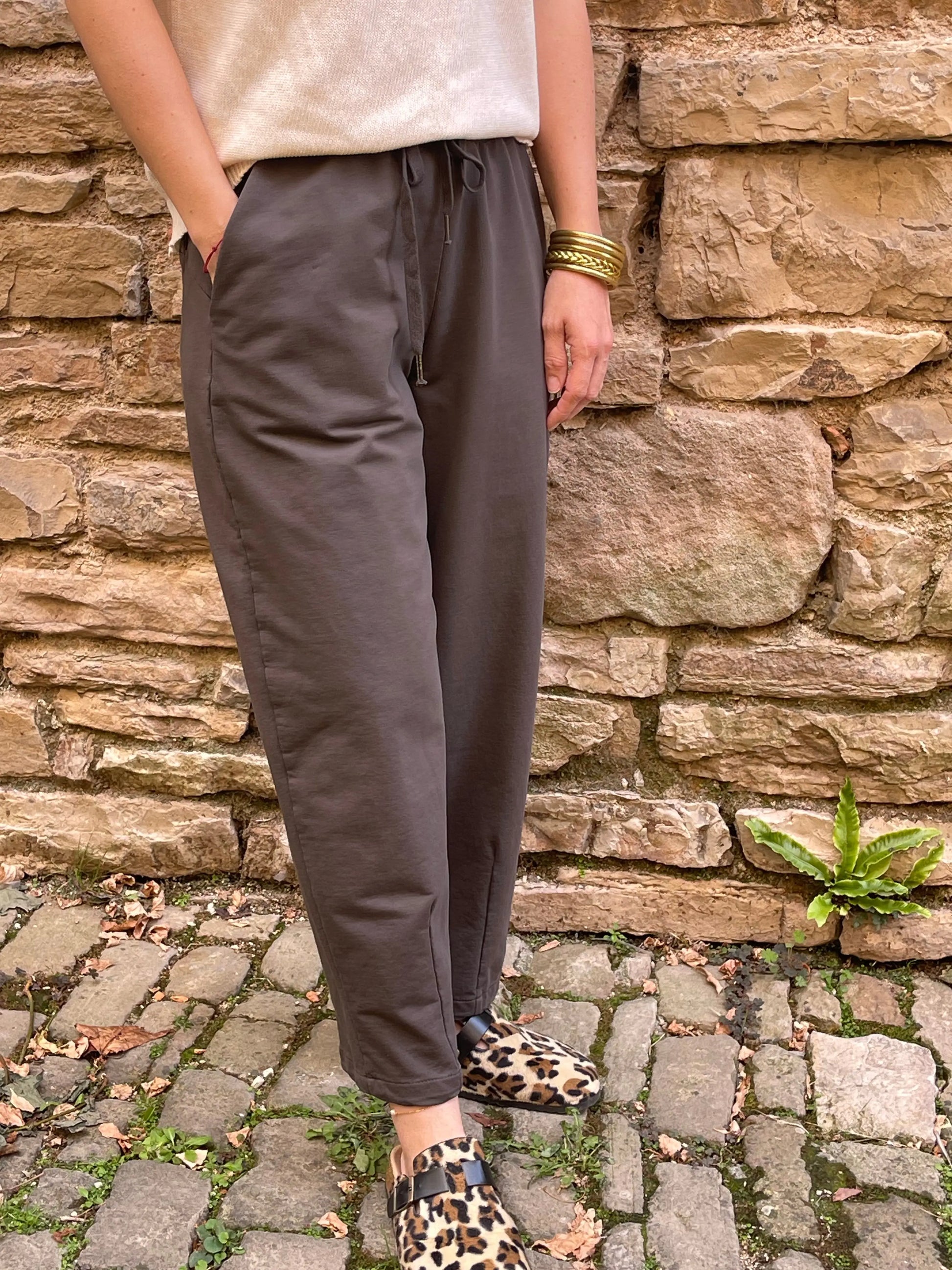 Pantalon JOGG - Chocolat Marguerite