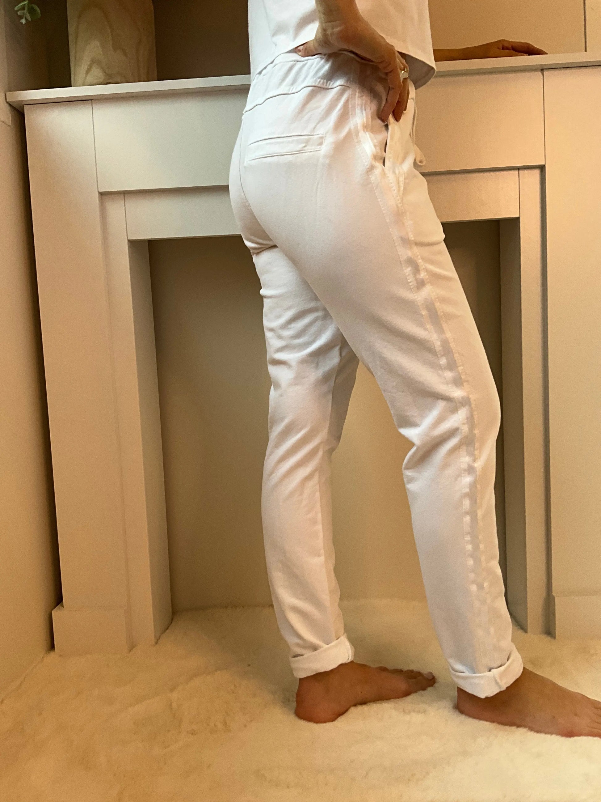 Pantalon JOGG blanc Marguerite