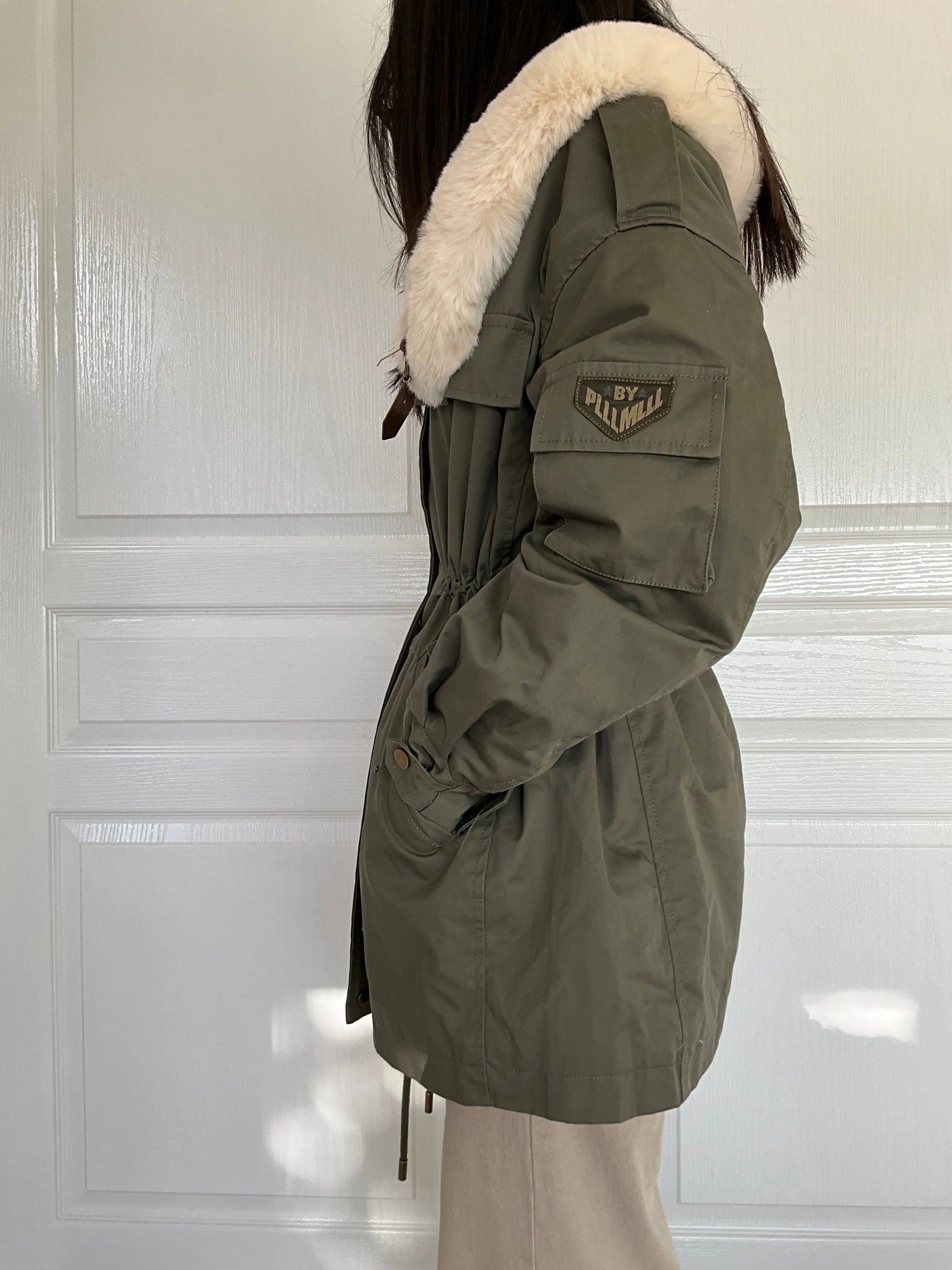 Parka  AVIATEUR - Kaki Marguerite