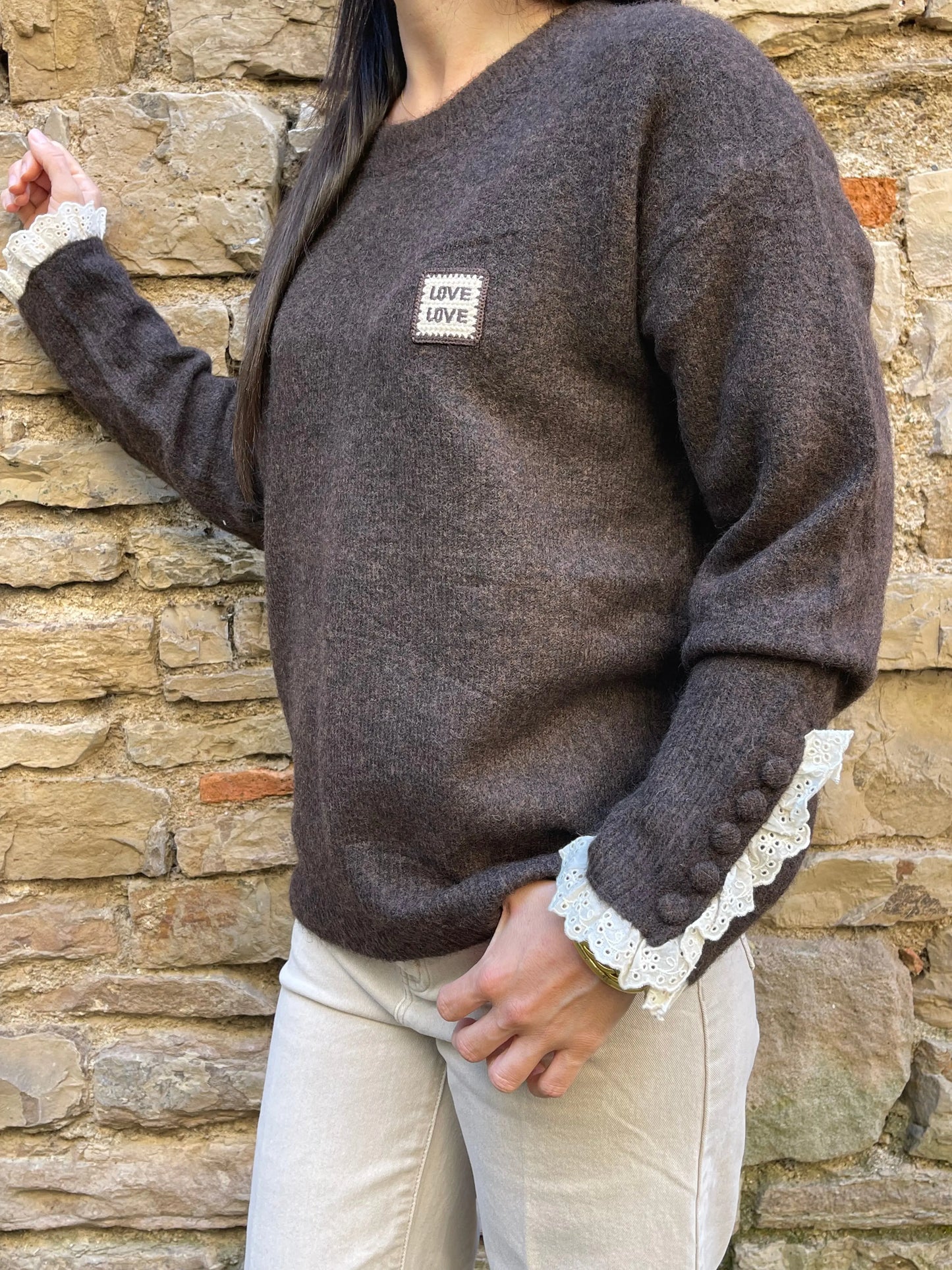 Pull BEAUTY - Chocolat Marguerite