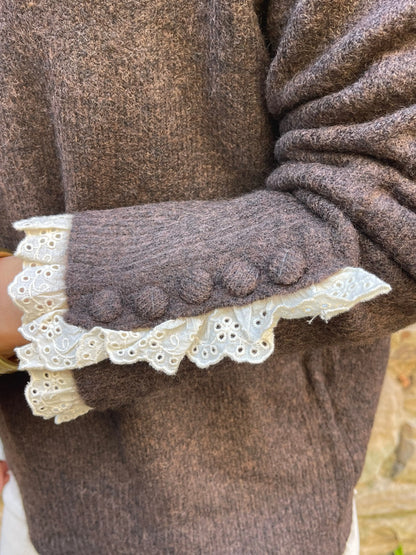 Pull BEAUTY - Chocolat Marguerite