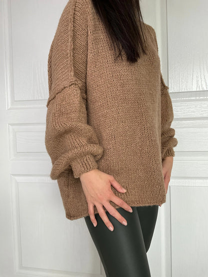 Pull DALIA - Camel Marguerite