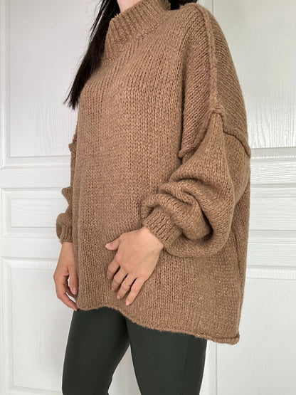 Pull DALIA - Camel Marguerite