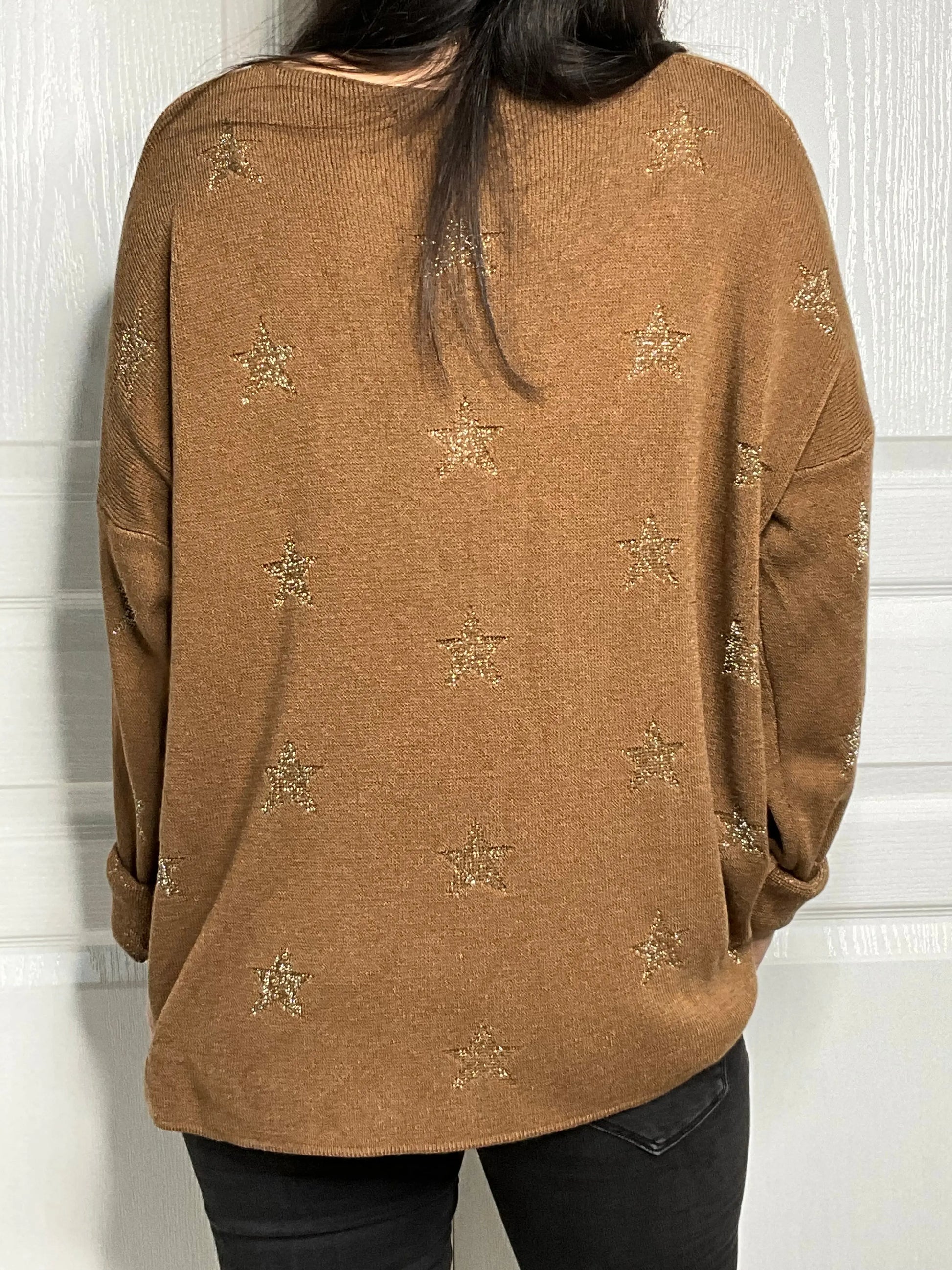 Pull Étoile - Cognac Marguerite