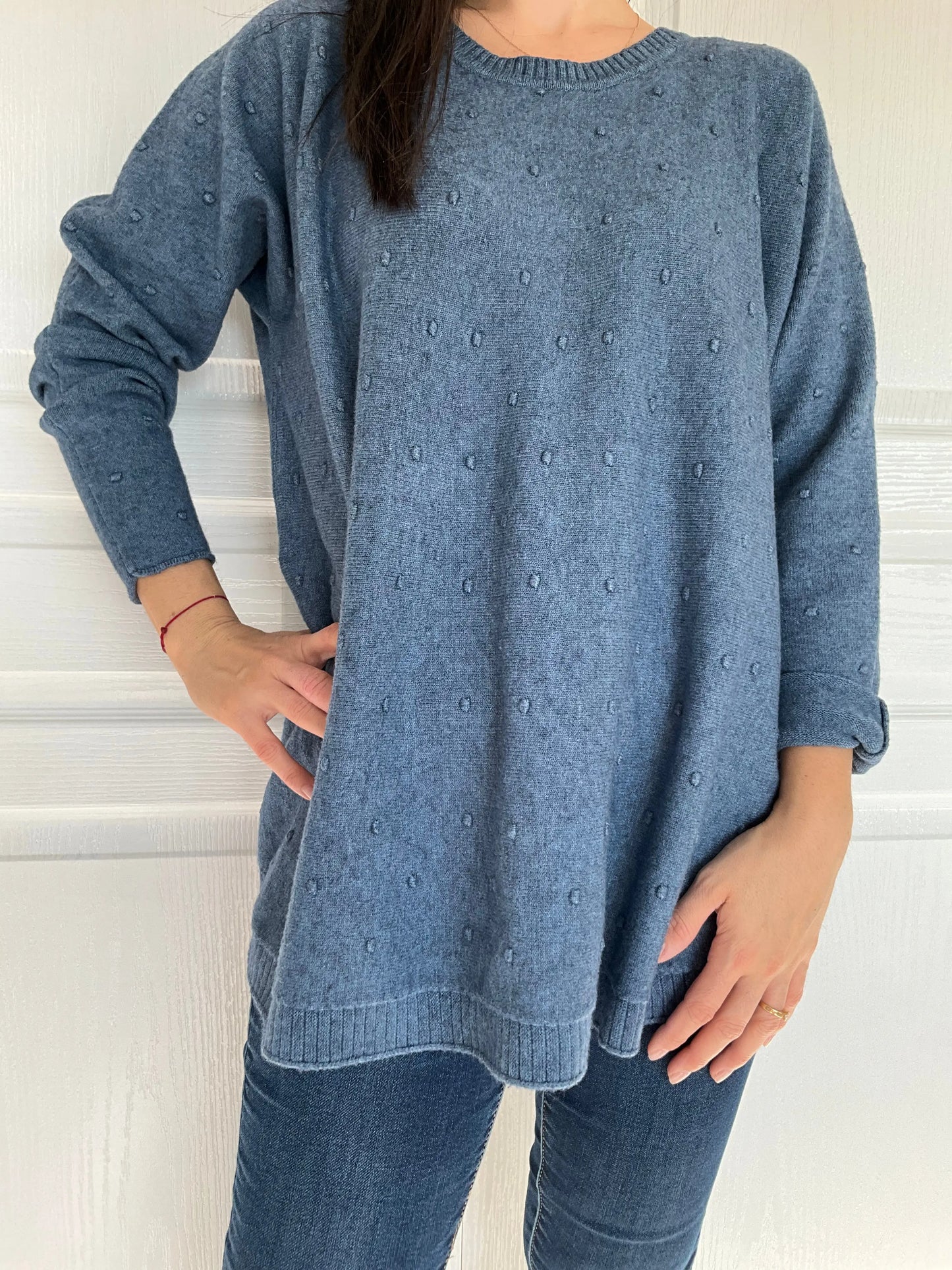 Pull HOLLY - Bleu Marguerite