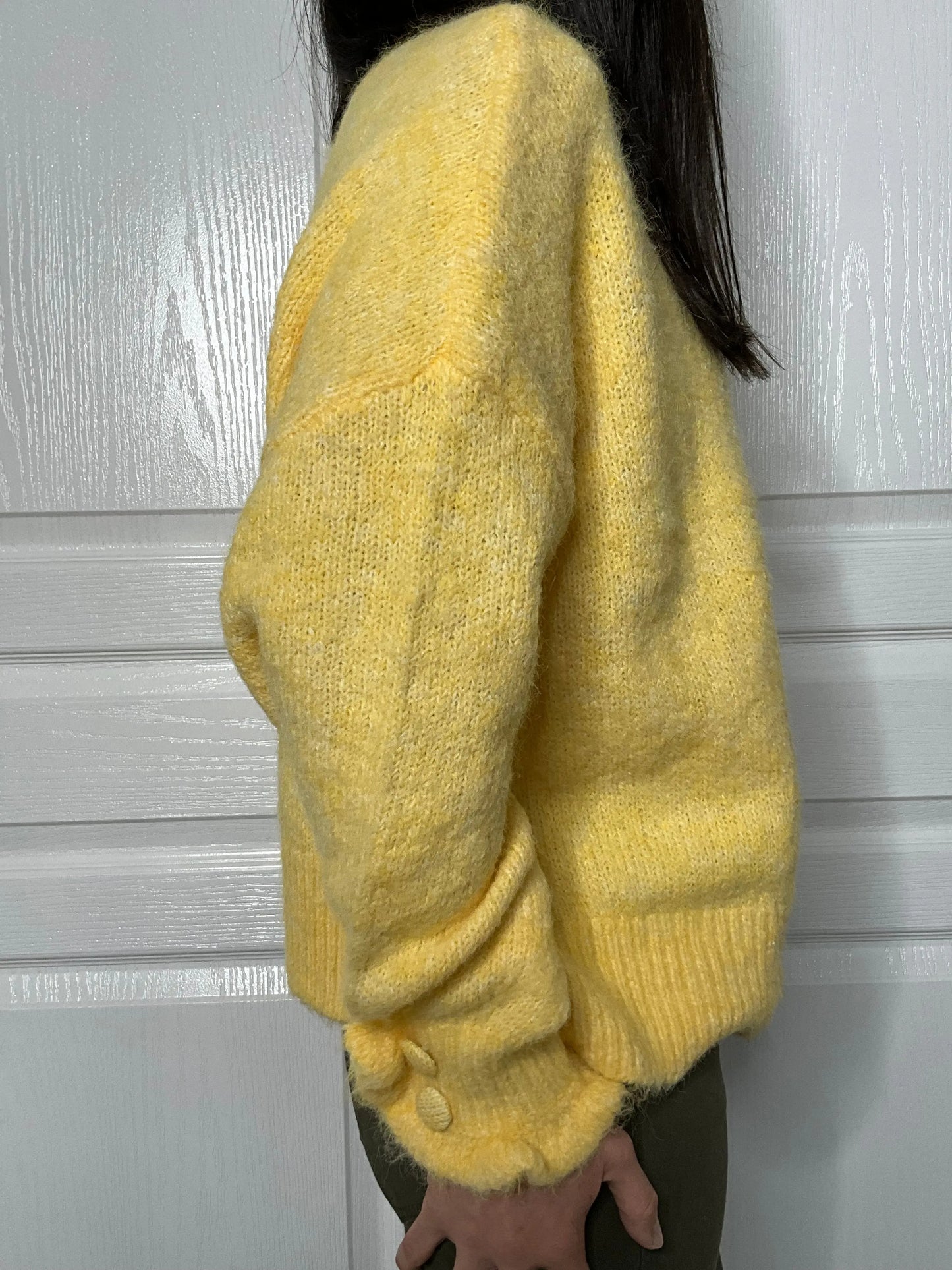 Pull LEMON - Jaune Marguerite